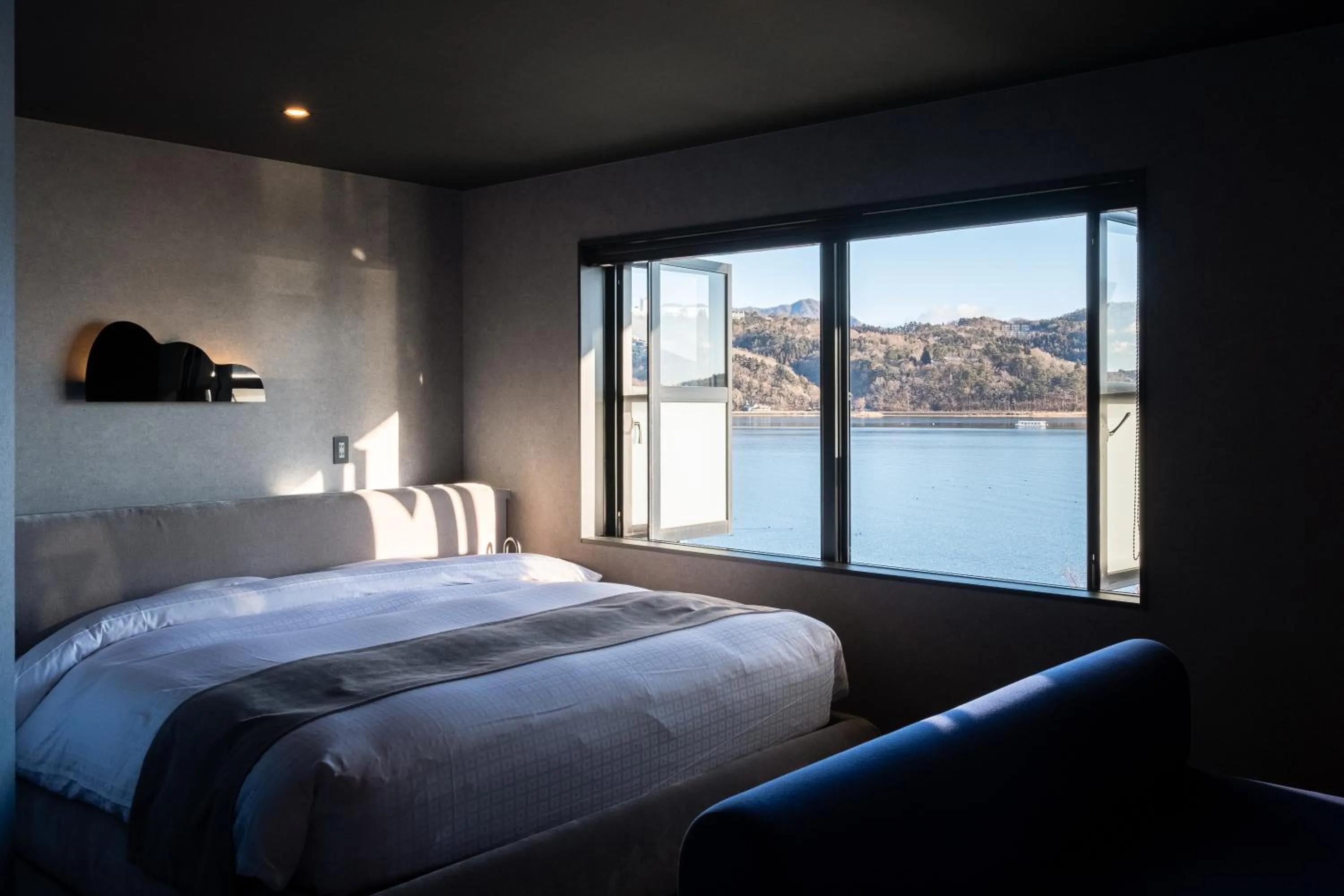 Suite C Lake View in Mt Fuji View and Private Sauna Ryokan Shizuku しずく