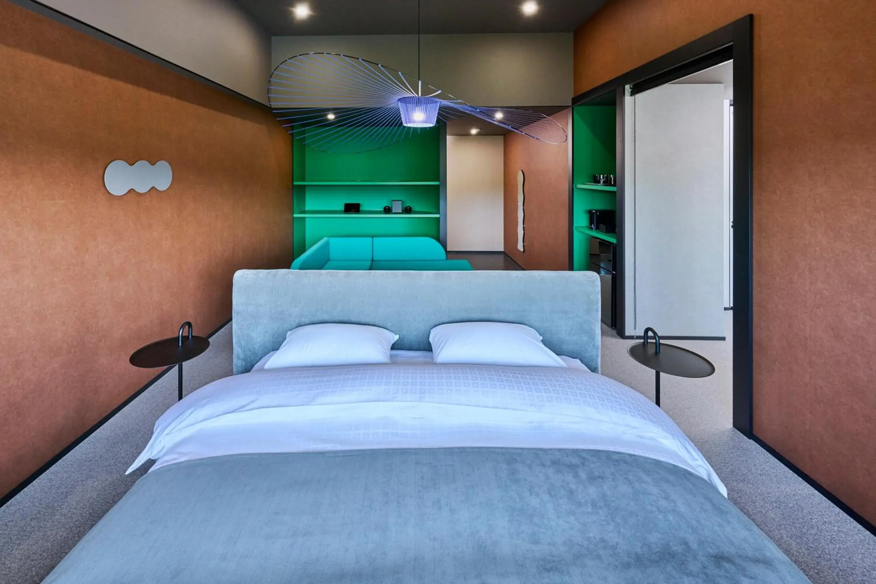 Bed in Mt Fuji View and Private Sauna Ryokan Shizuku Bed in Mt Fuji View and Private Sauna Ryokan Shizuku