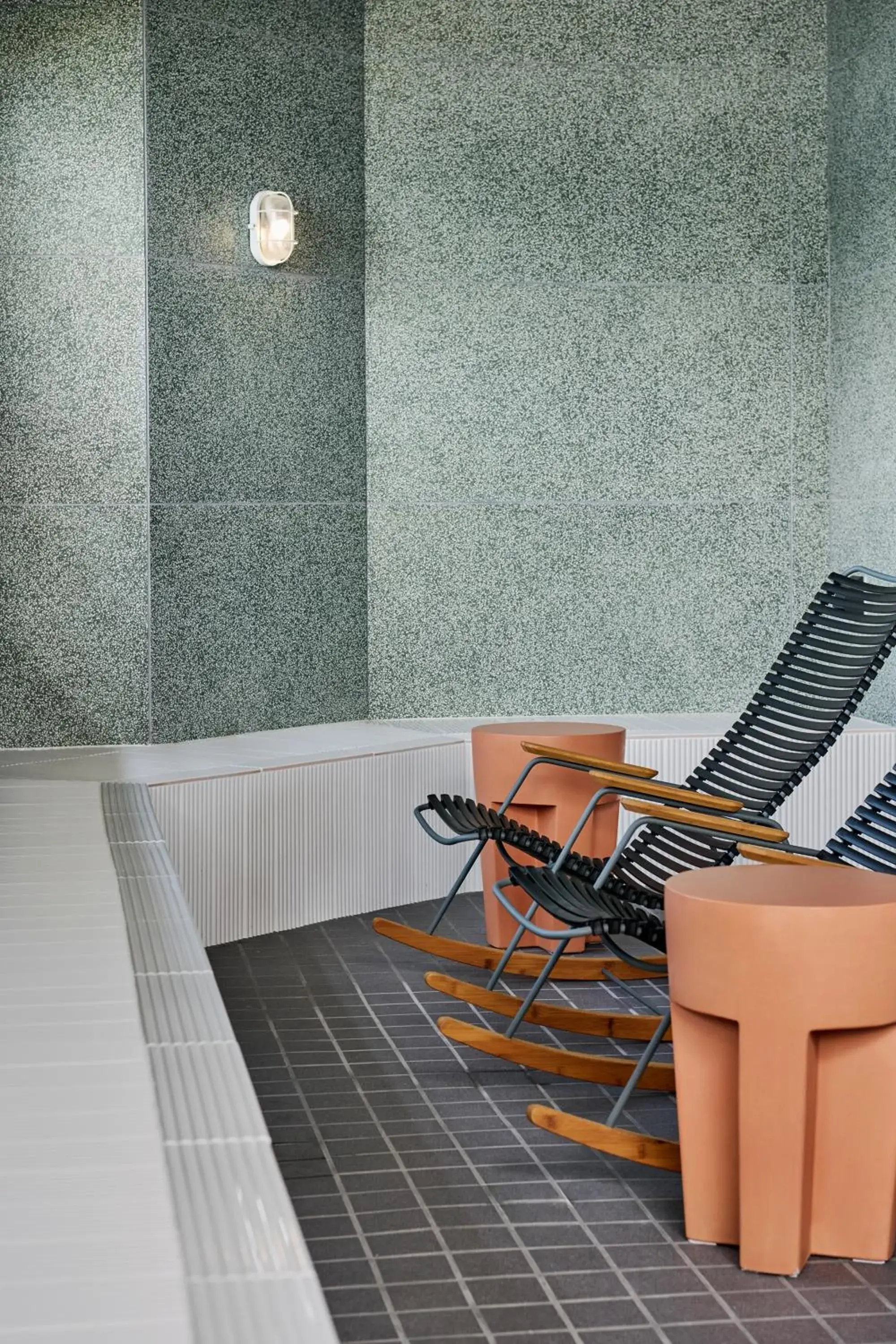 Seating area in Mt Fuji View and Private Sauna Ryokan Shizuku Seating area in Mt Fuji View and Private Sauna Ryokan Shizuku