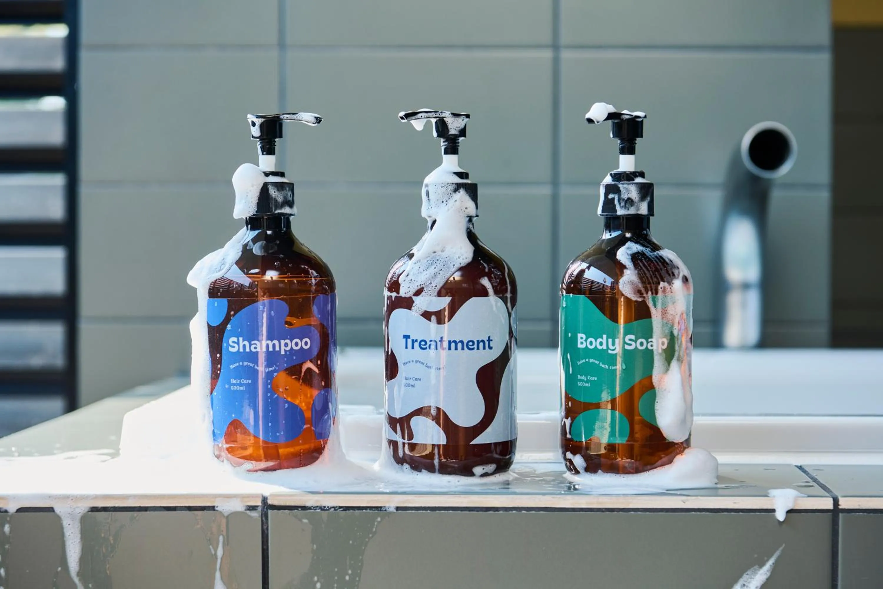 Bathroom in Mt Fuji View and Private Sauna Ryokan Shizuku