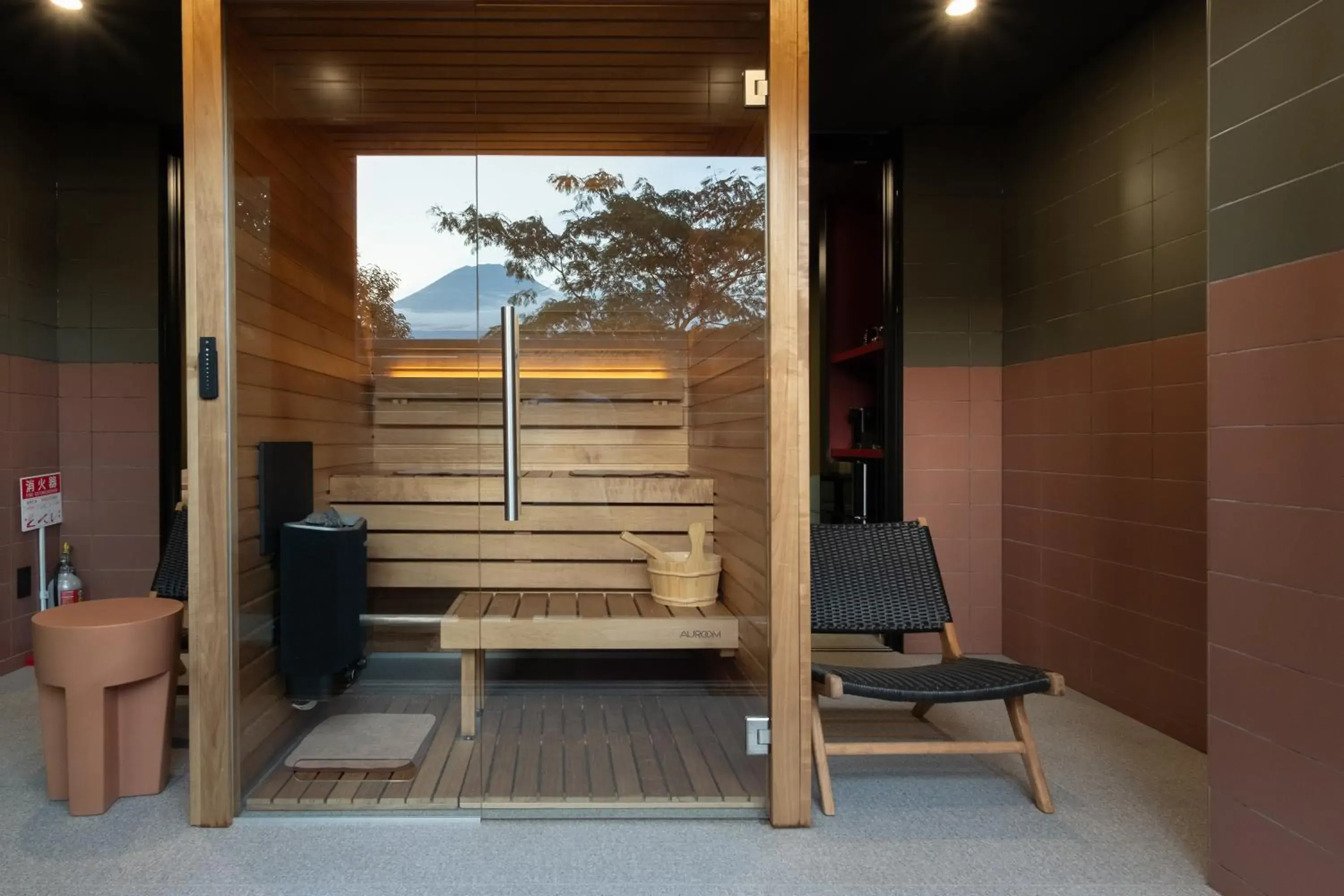 Sauna in Mt Fuji View and Private Sauna Ryokan Shizuku Sauna in Mt Fuji View and Private Sauna Ryokan Shizuku