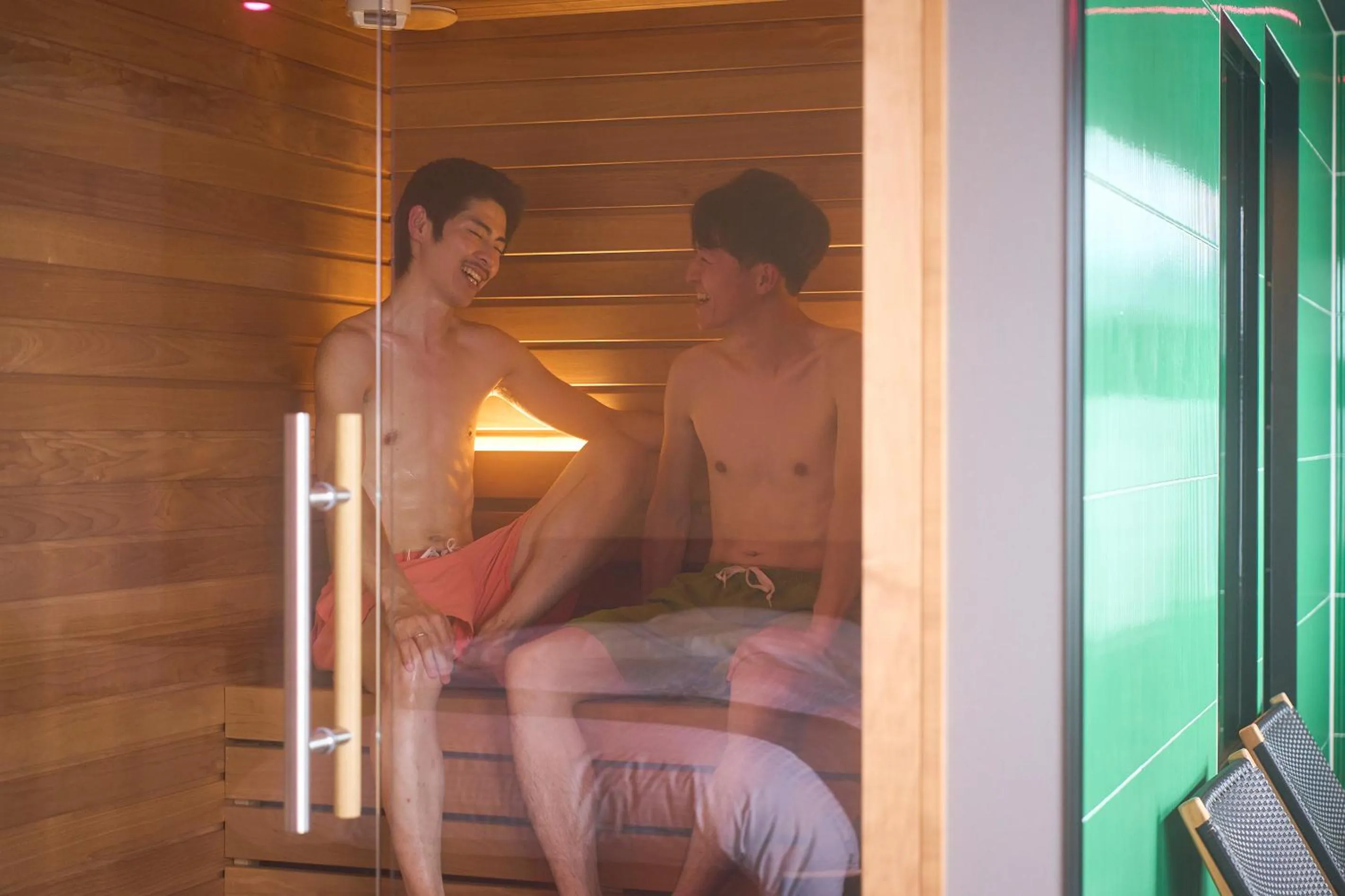 Sauna in Mt Fuji View and Private Sauna Ryokan Shizuku