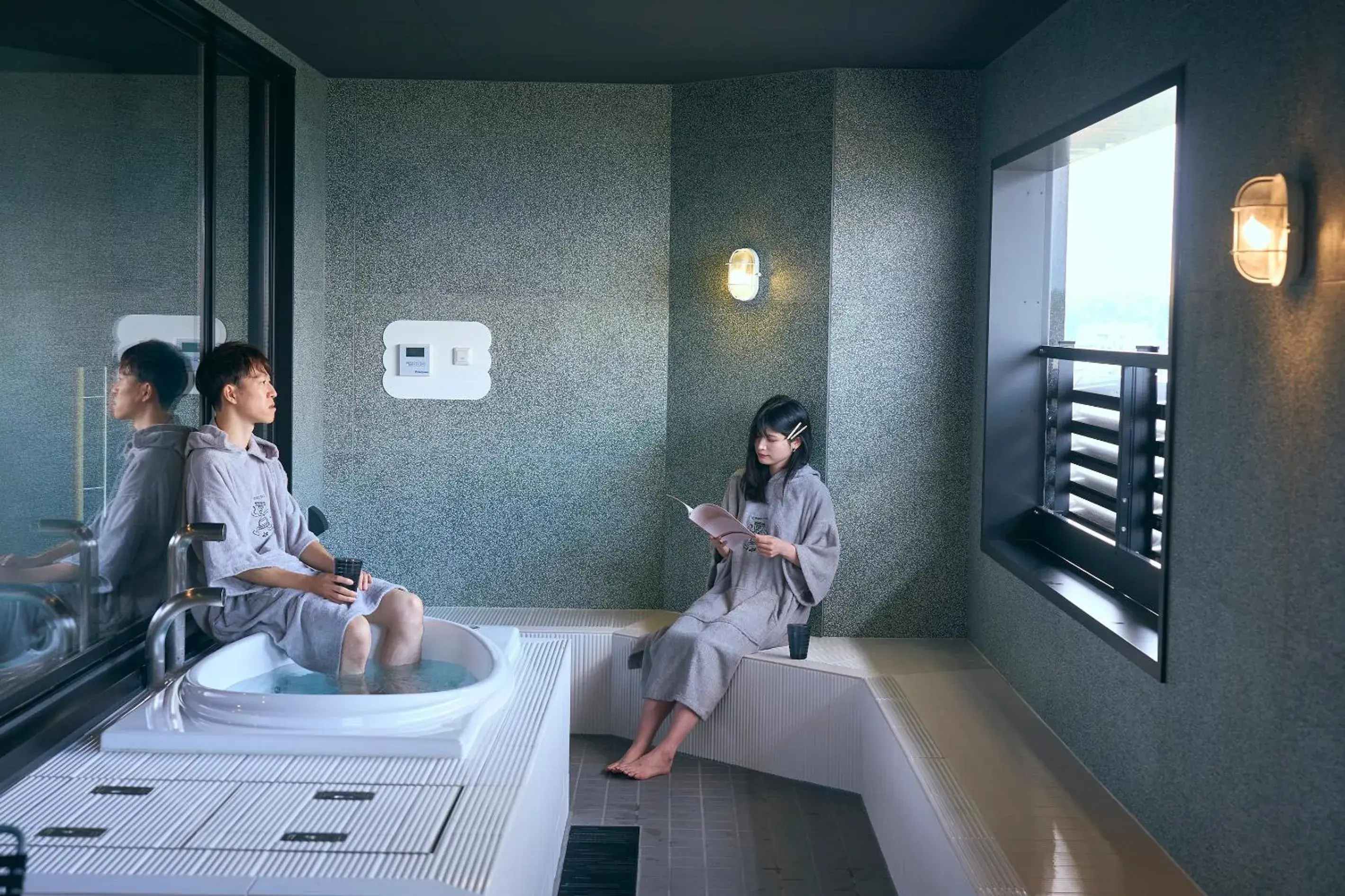 Balcony/Terrace in Mt Fuji View and Private Sauna Ryokan Shizuku Balcony/Terrace in Mt Fuji View and Private Sauna Ryokan Shizuku