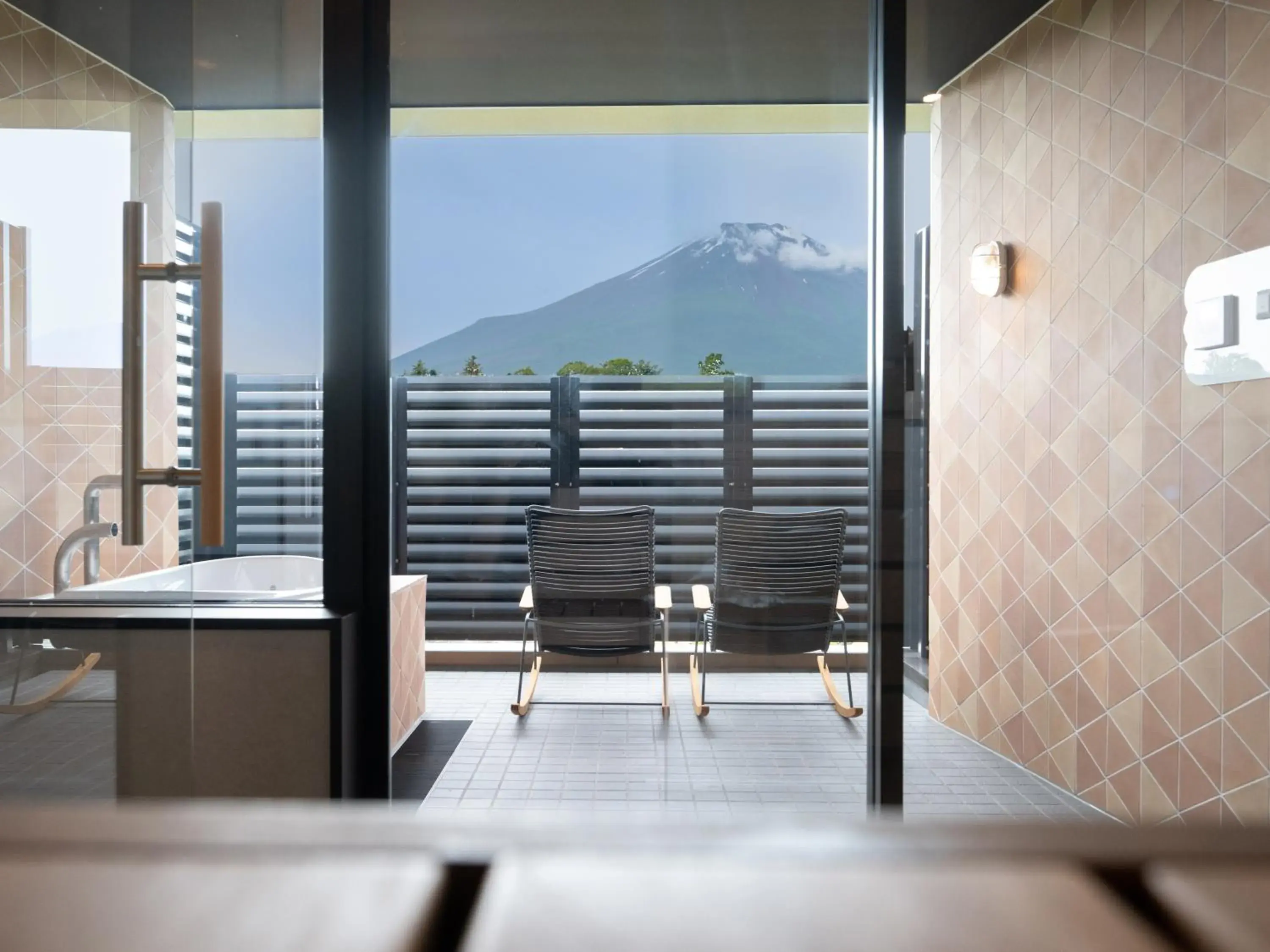Mountain view in Mt Fuji View and Private Sauna Ryokan Shizuku Mountain view in Mt Fuji View and Private Sauna Ryokan Shizuku
