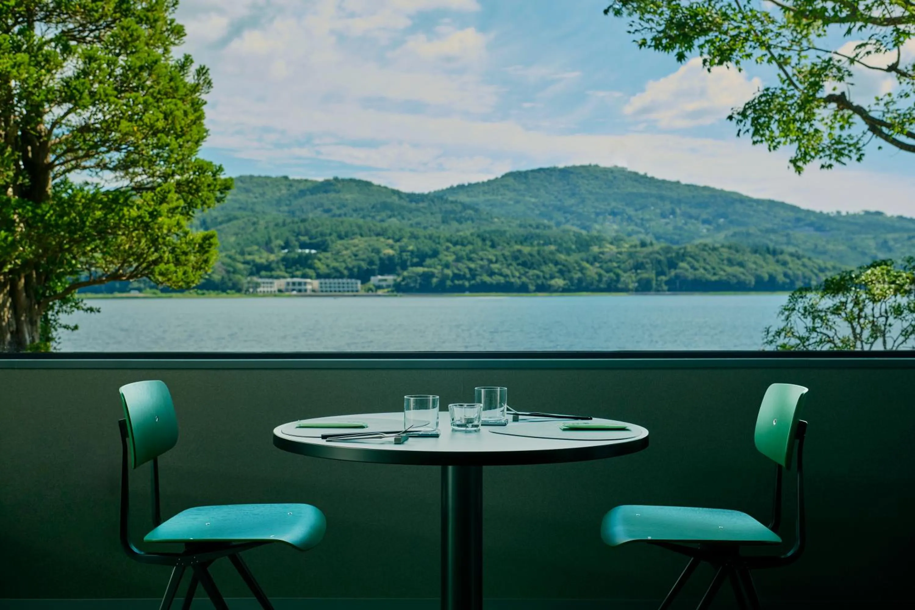 Dining area in Mt Fuji View and Private Sauna Ryokan Shizuku