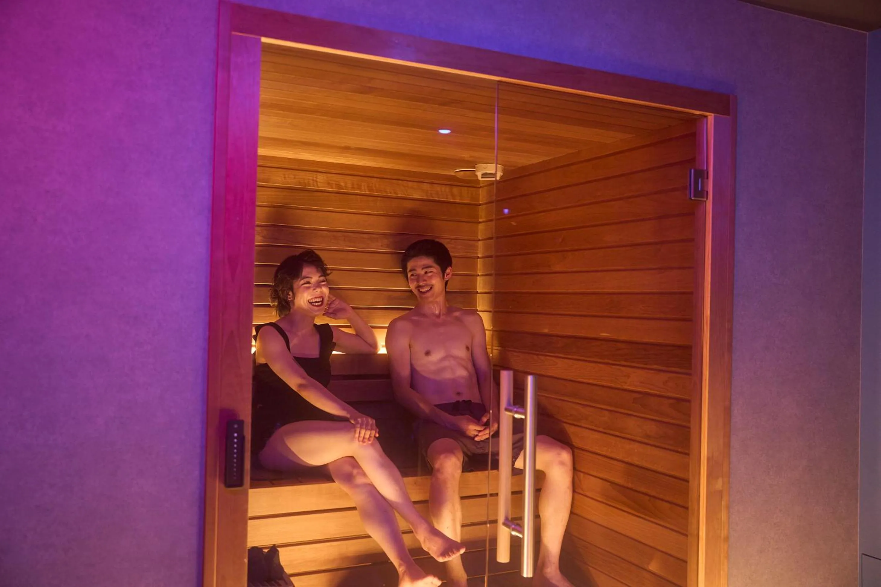 Sauna in Mt Fuji View and Private Sauna Ryokan Shizuku