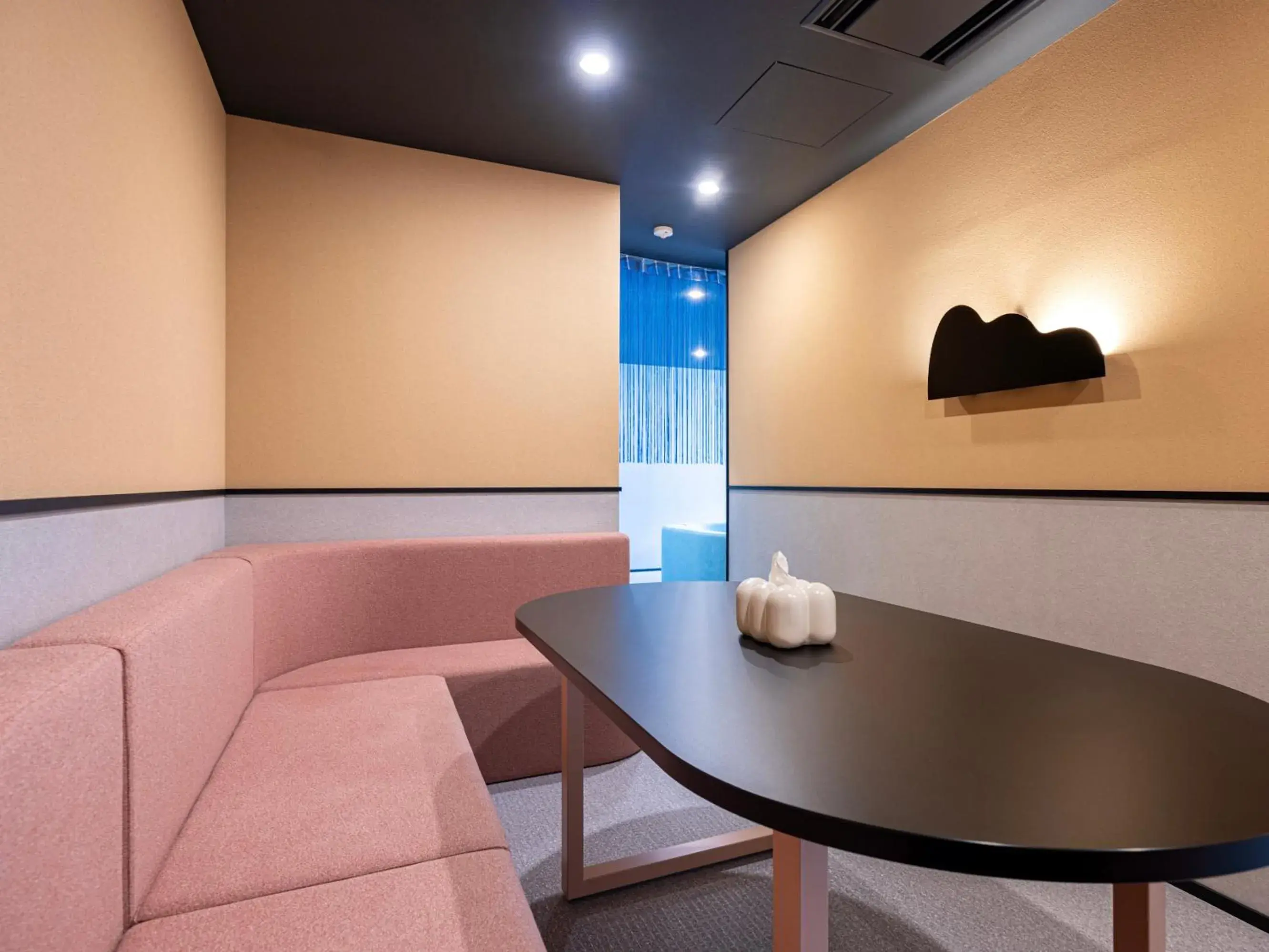 Seating area in Mt Fuji View and Private Sauna Ryokan Shizuku Seating area in Mt Fuji View and Private Sauna Ryokan Shizuku