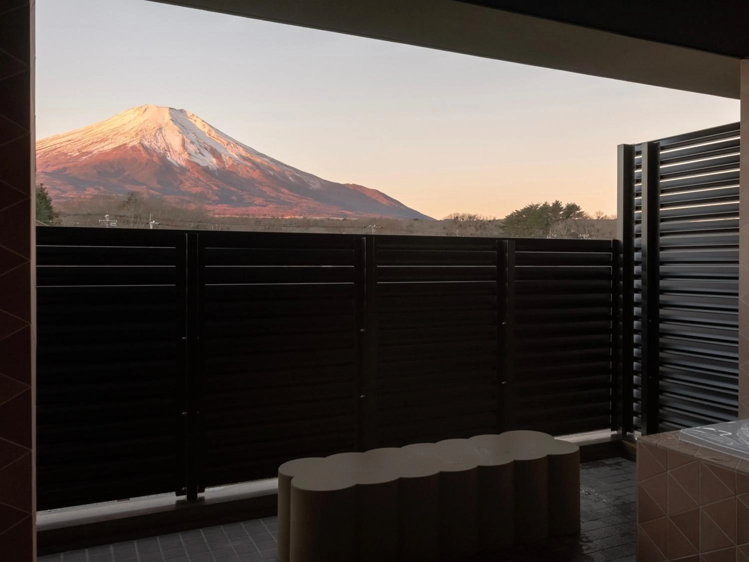 Mountain view in Mt Fuji View and Private Sauna Ryokan Shizuku