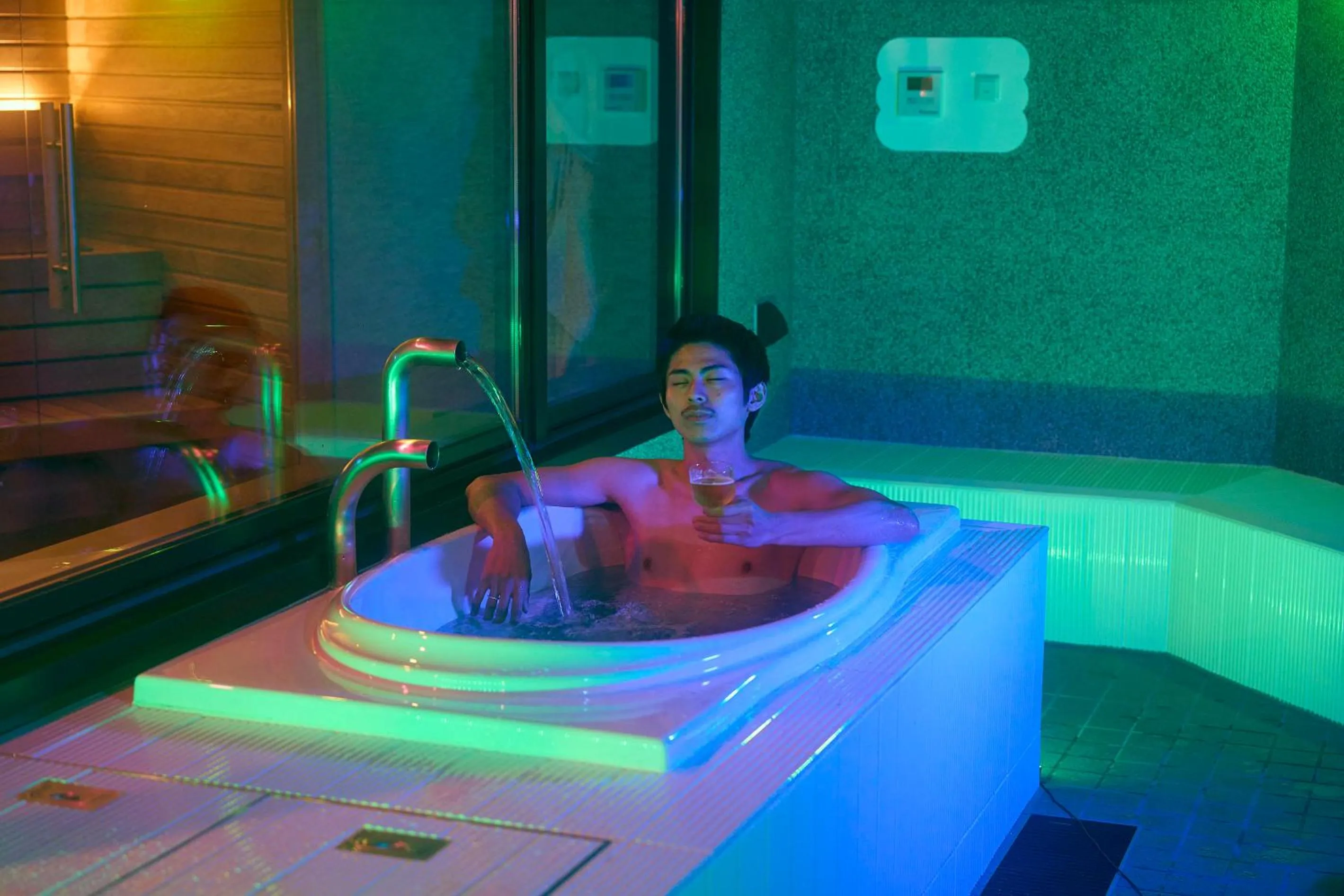 Bath in Mt Fuji View and Private Sauna Ryokan Shizuku