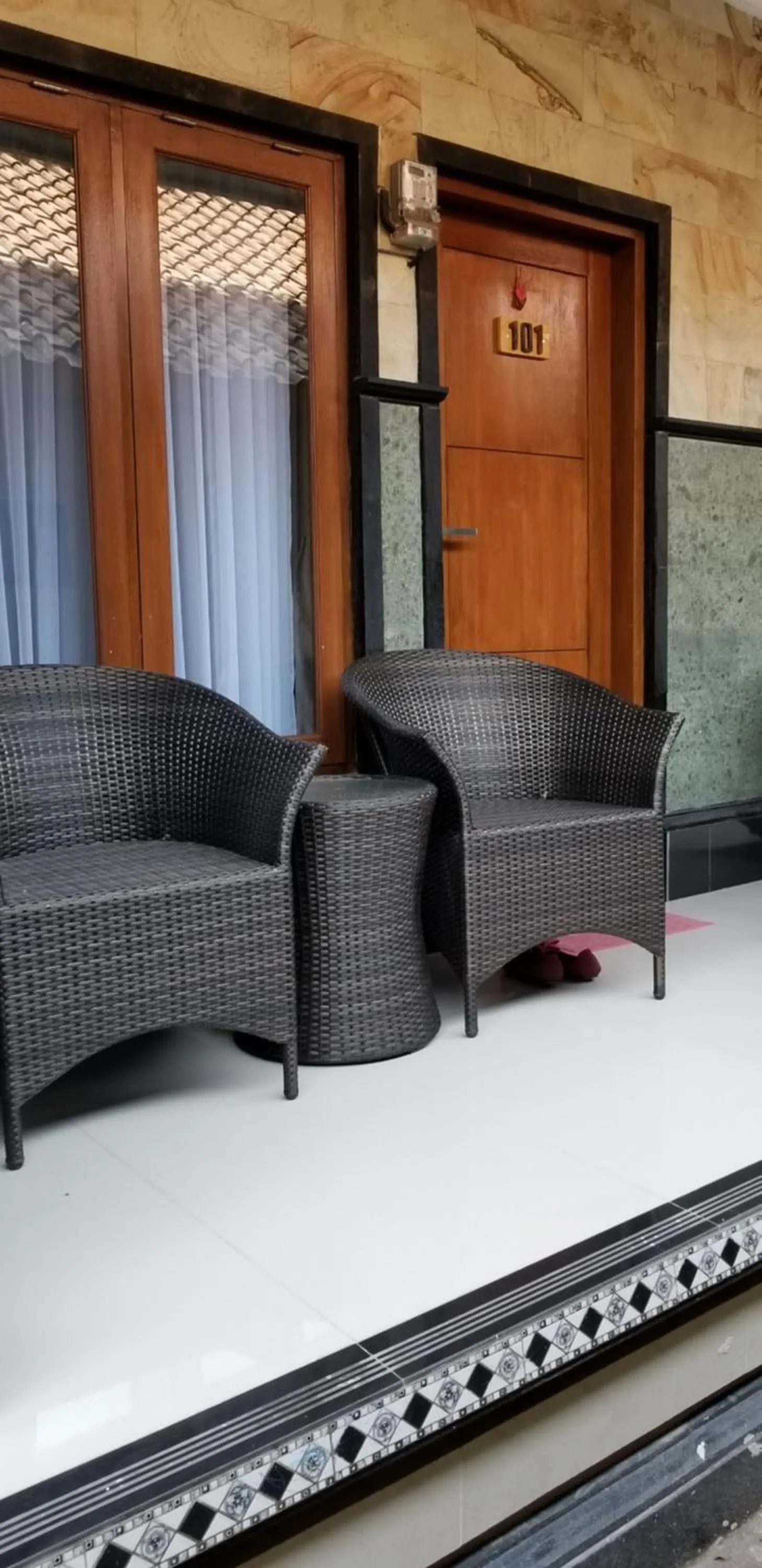 Balcony/Terrace in Jepun Segara Guest House