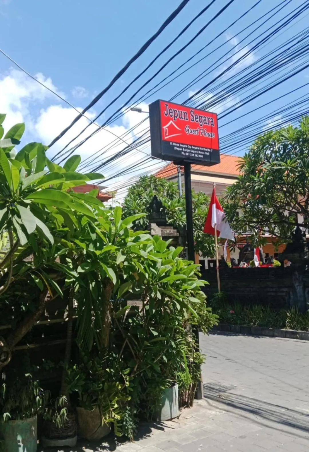 Street view in Jepun Segara Guest House