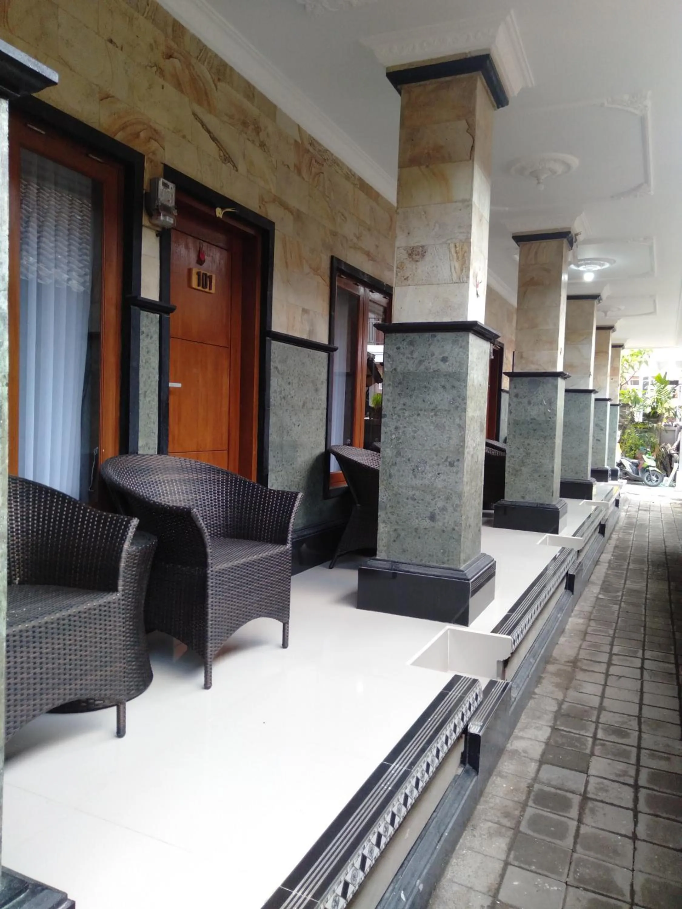 Seating area in Jepun Segara Guest House