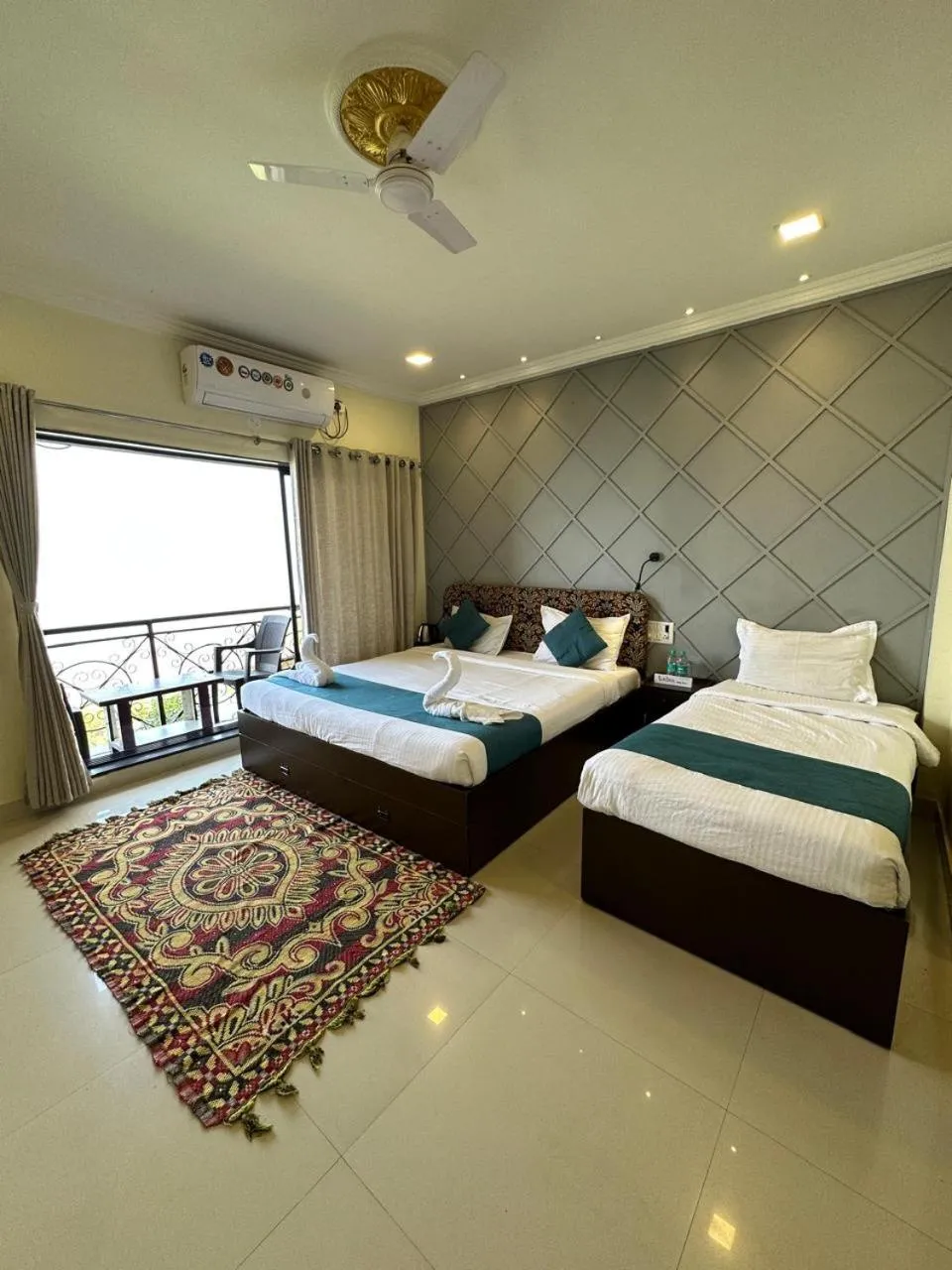 Triple Room in Krishna Valley Resort