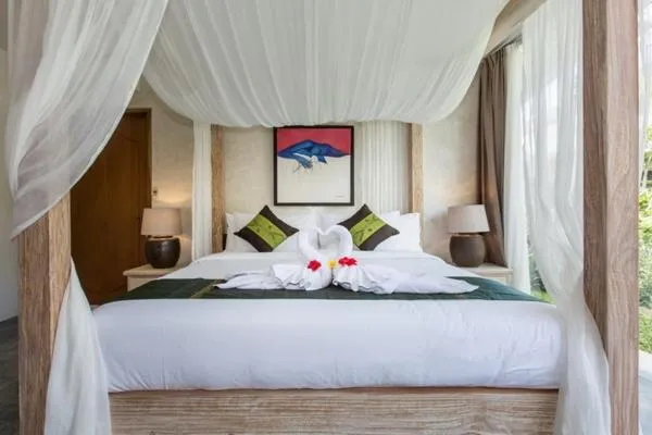 Bed in The Radian Villa