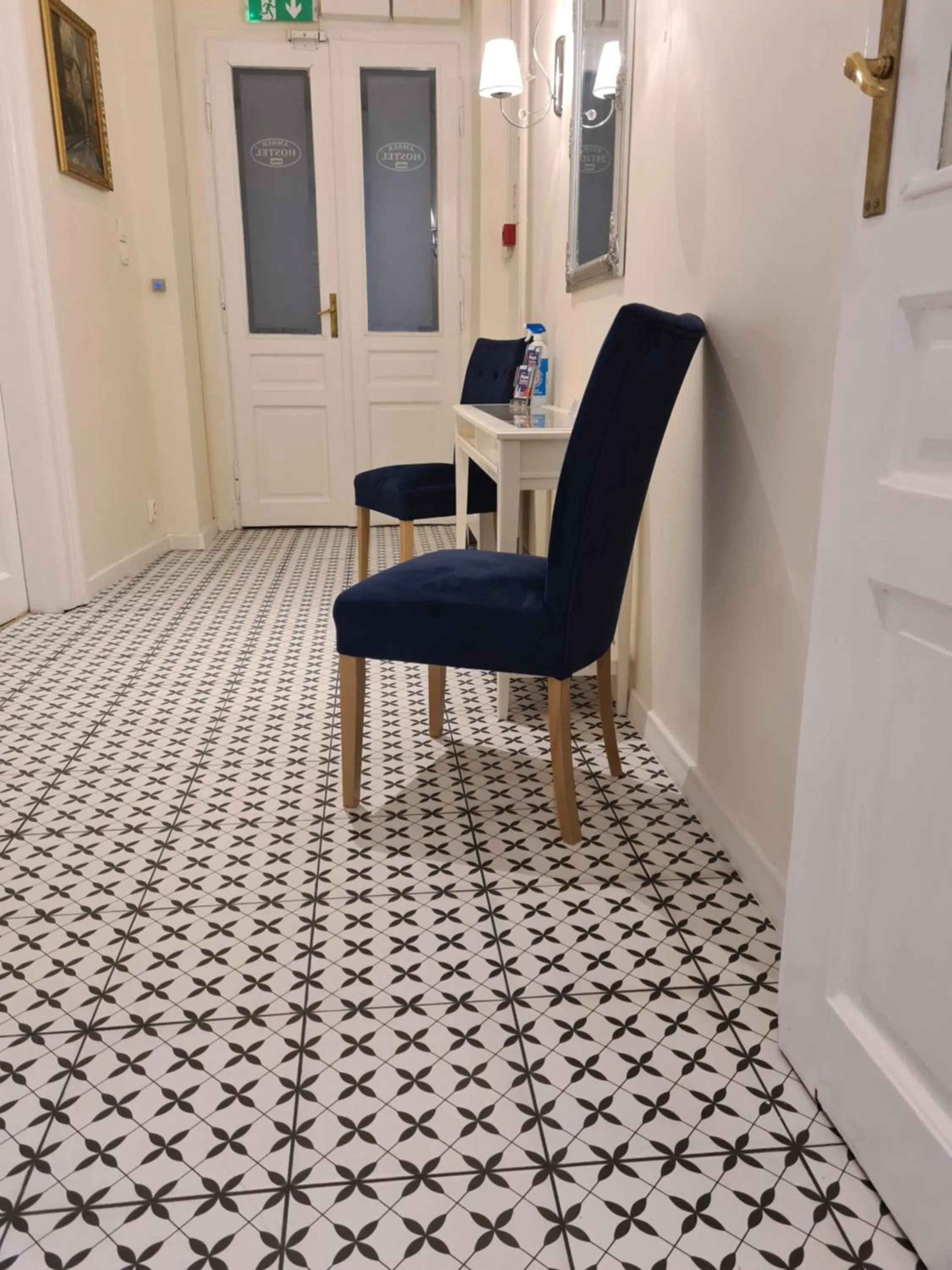 Lobby or reception in Amber Hostel