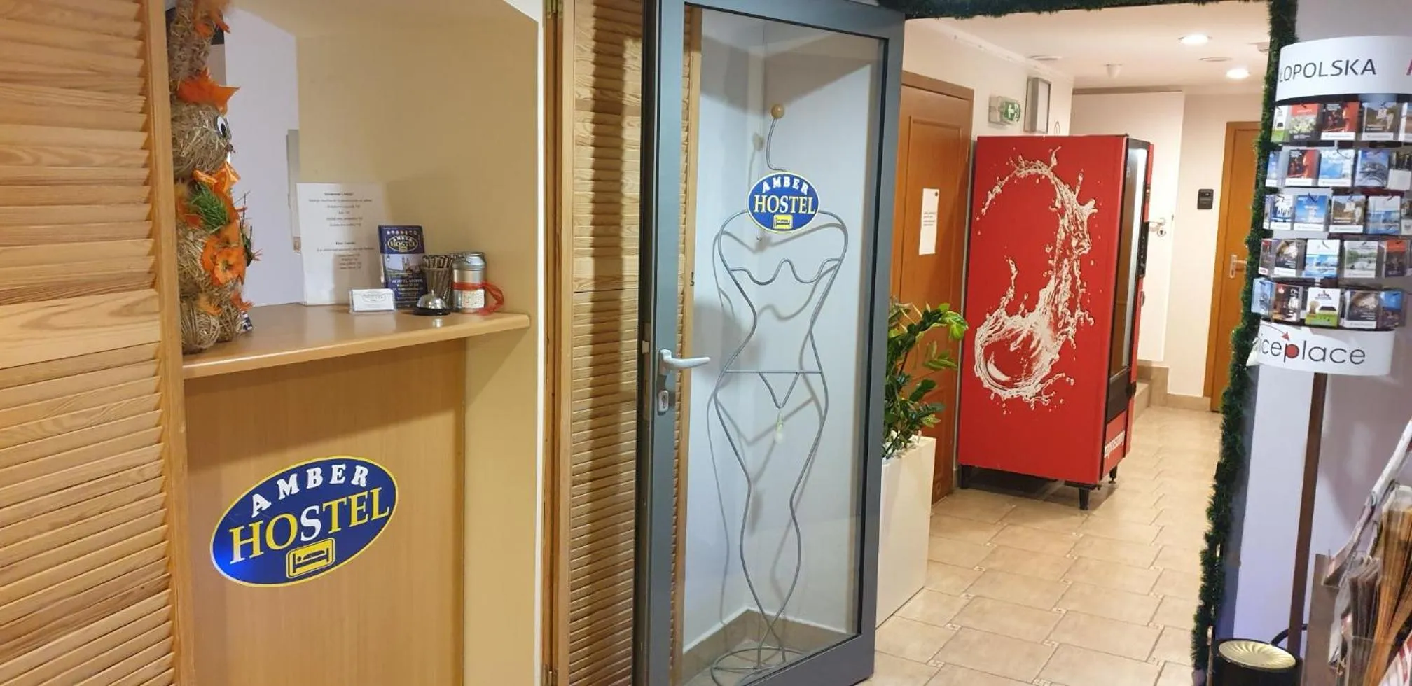 Lobby or reception in Amber Hostel