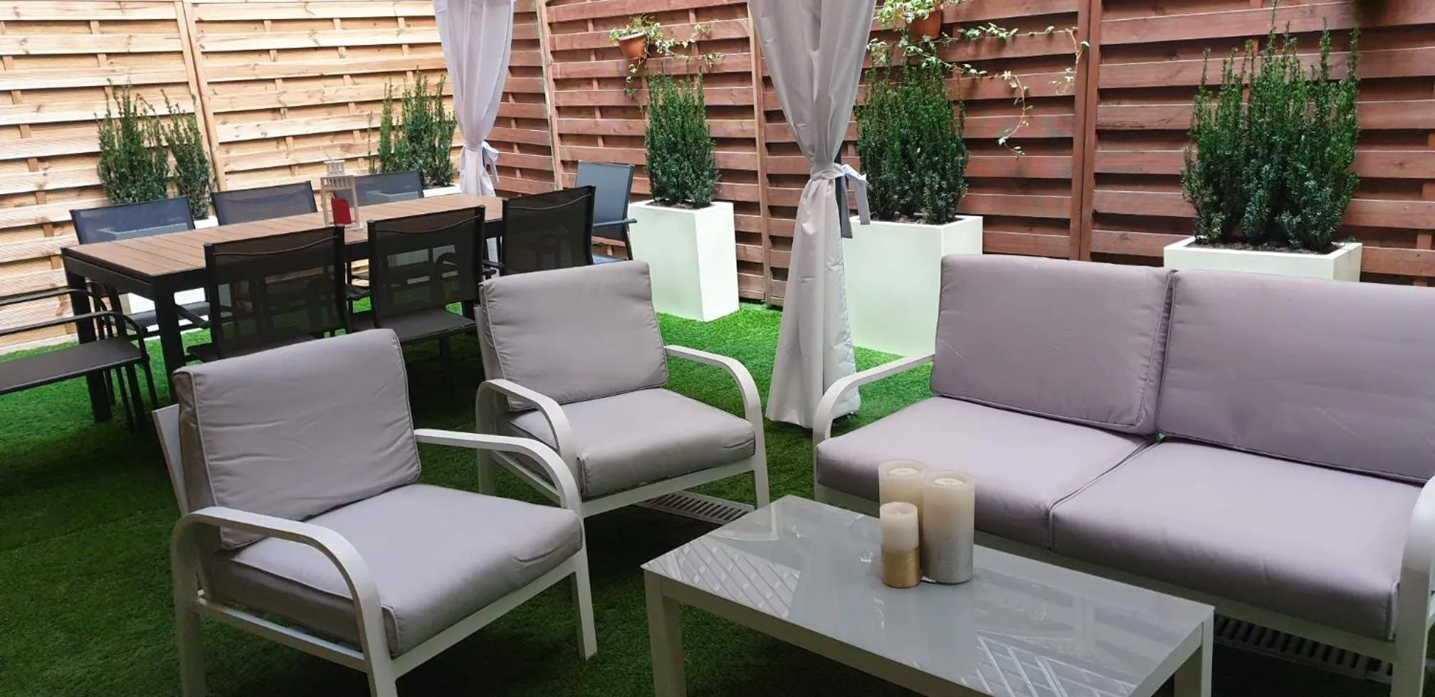 Garden in Amber Hostel