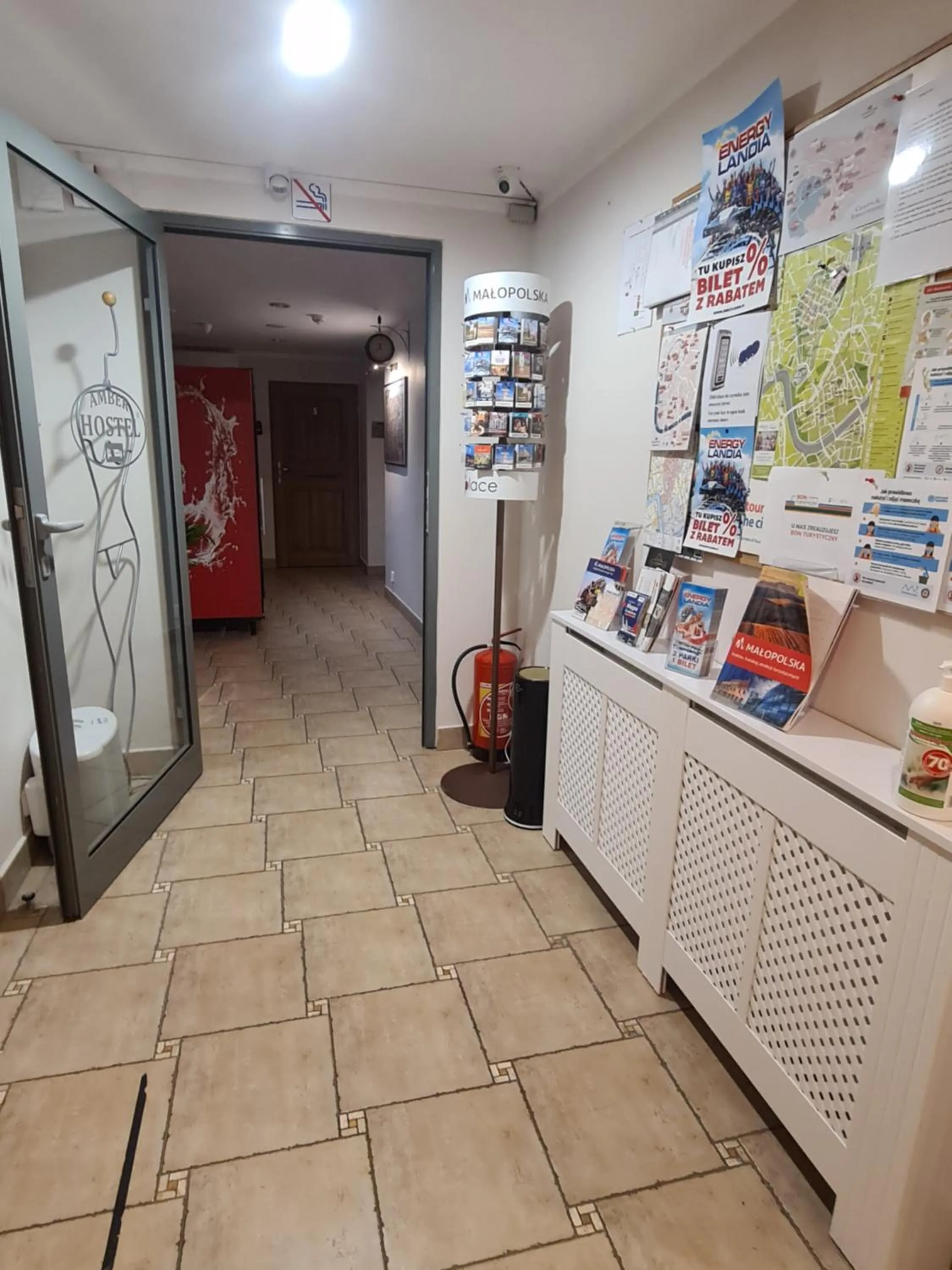 Lobby or reception in Amber Hostel