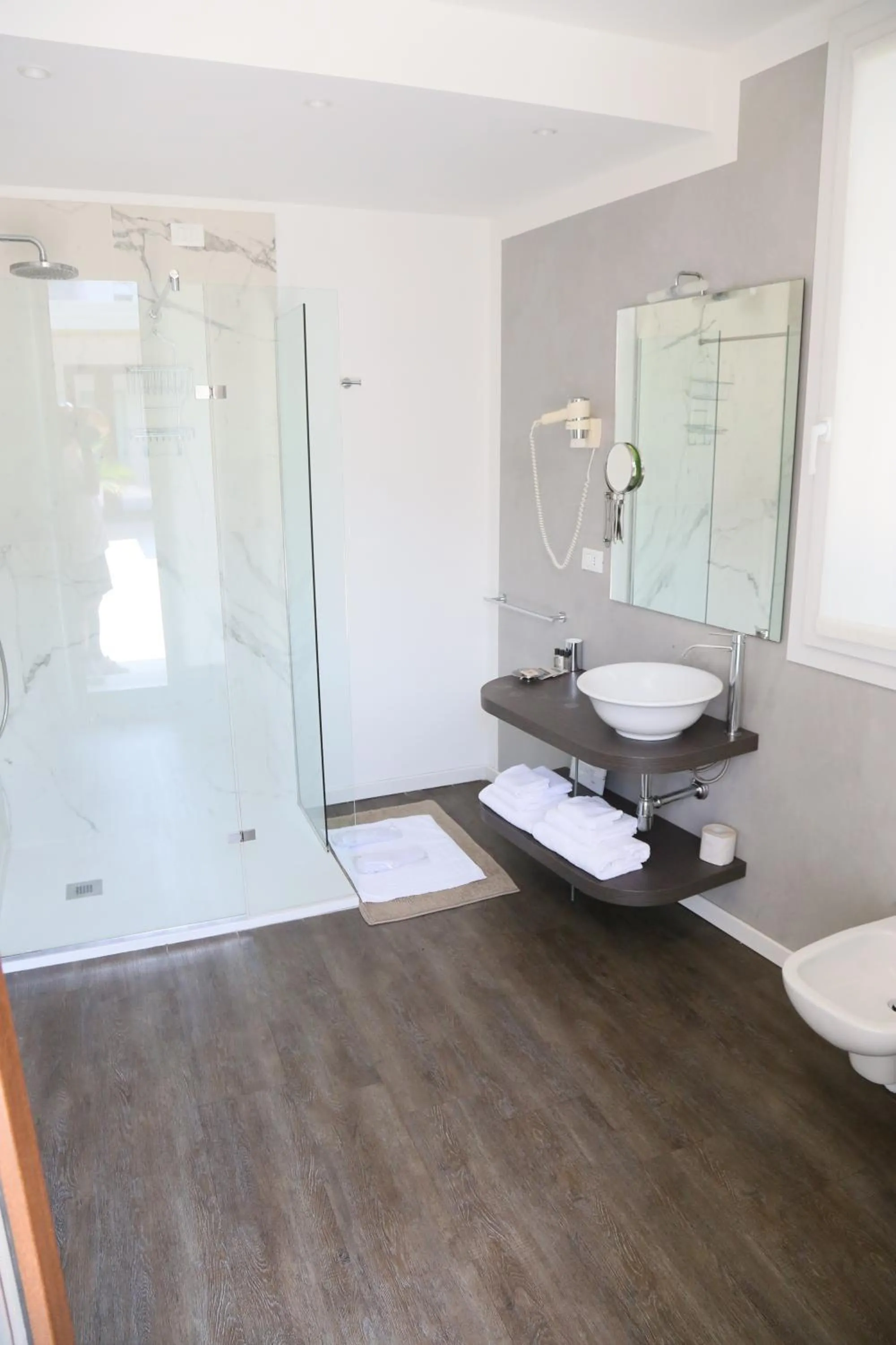 Shower in Studio Inn Centrale & Milano Urban Padel