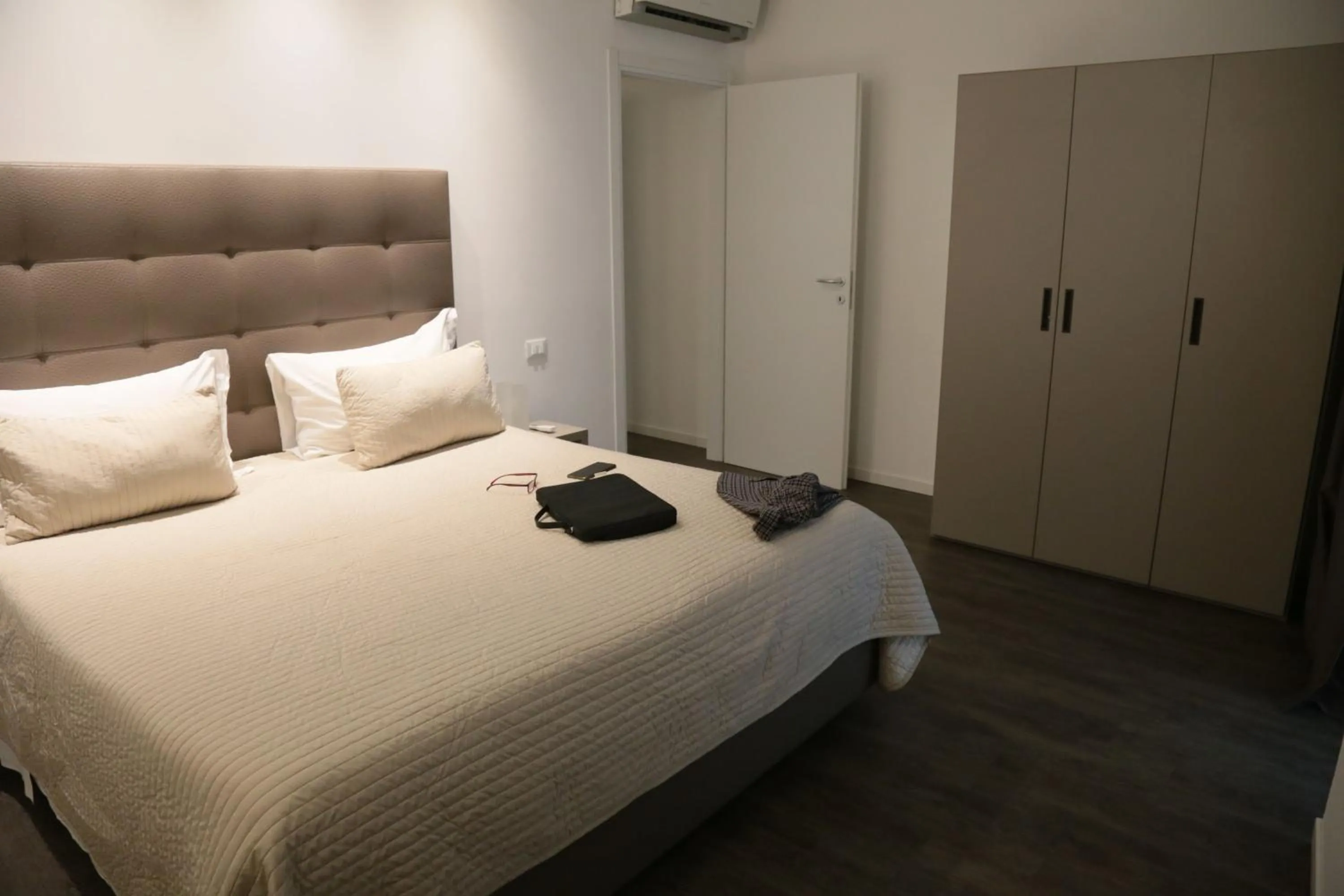 Bedroom, Bed in Studio Inn Centrale & Milano Urban Padel