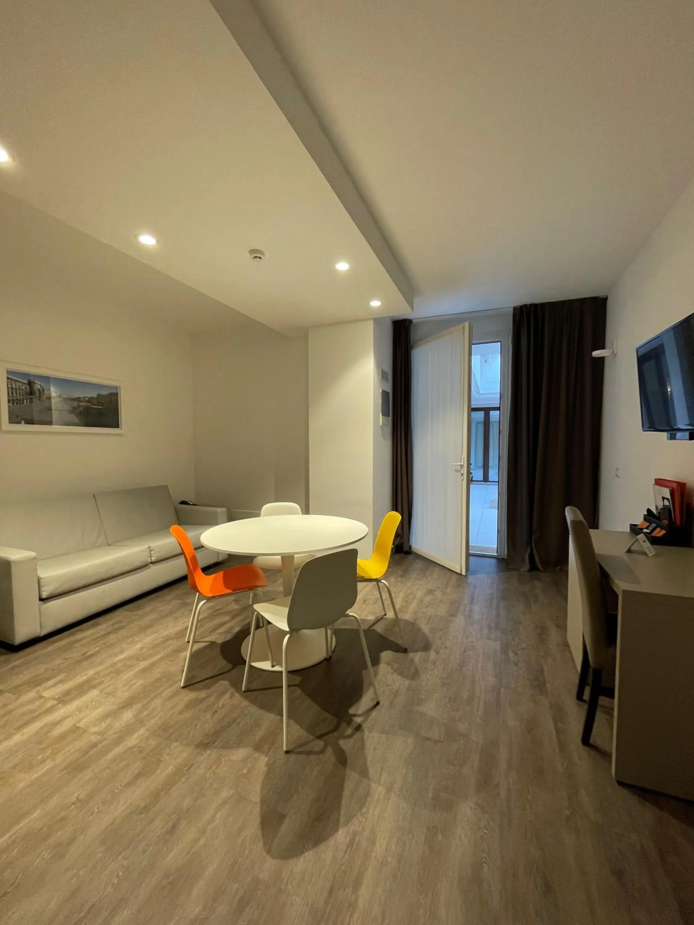 Living room in Studio Inn Centrale & Milano Urban Padel