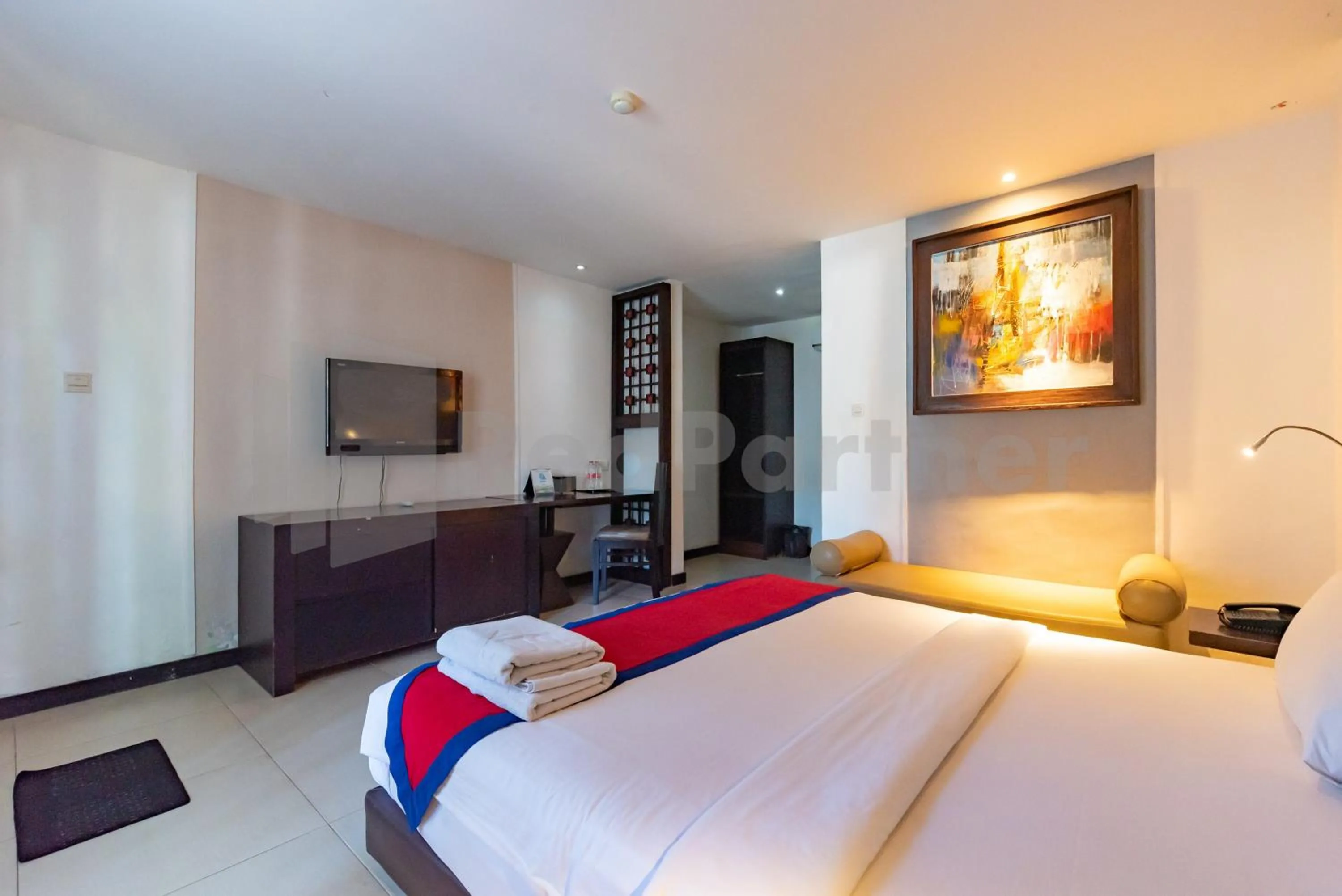 Bedroom, Bed in Ozz Hotel Kuta Bali manage by Ozz Group