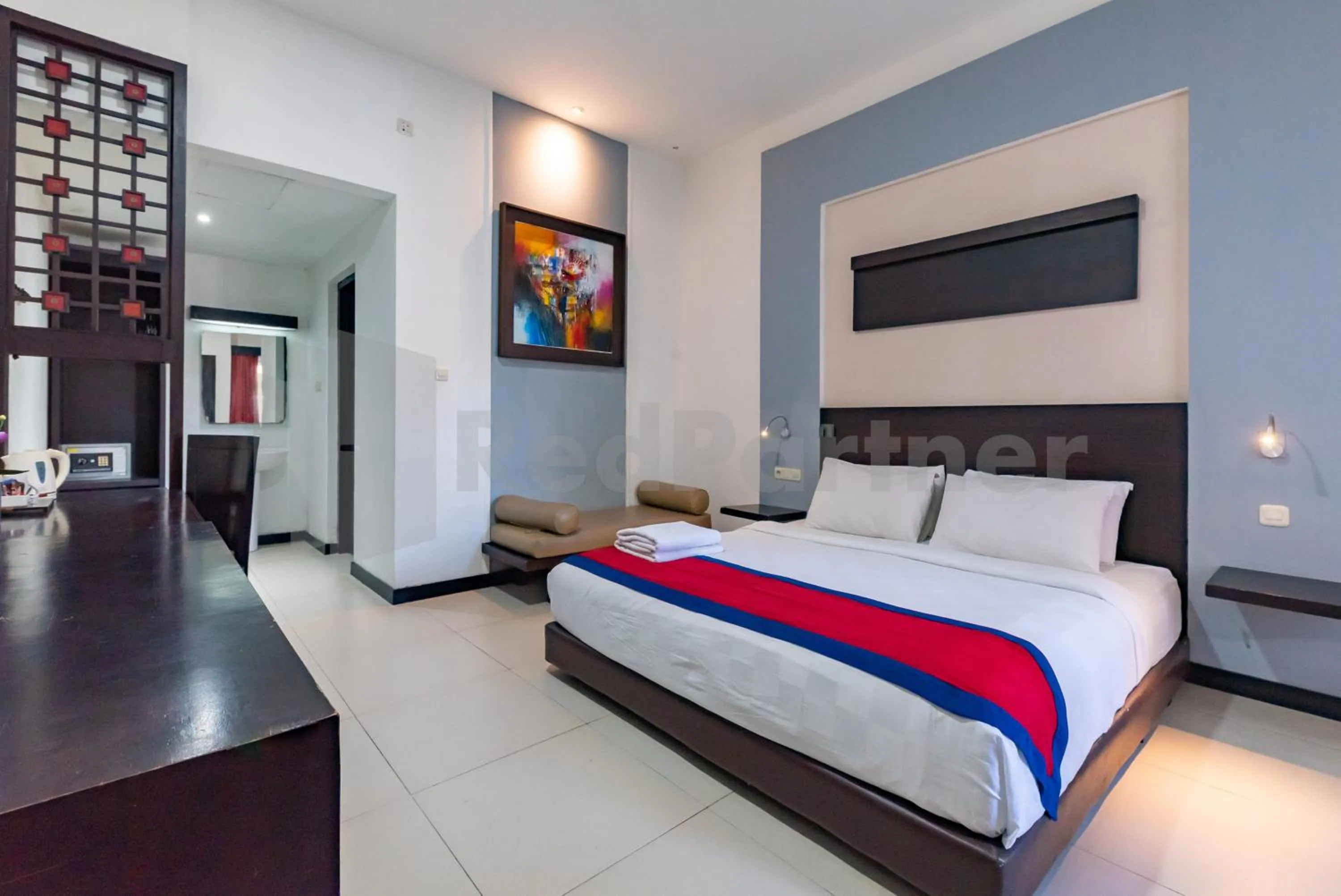 Bedroom, Bed in Ozz Hotel Kuta Bali manage by Ozz Group
