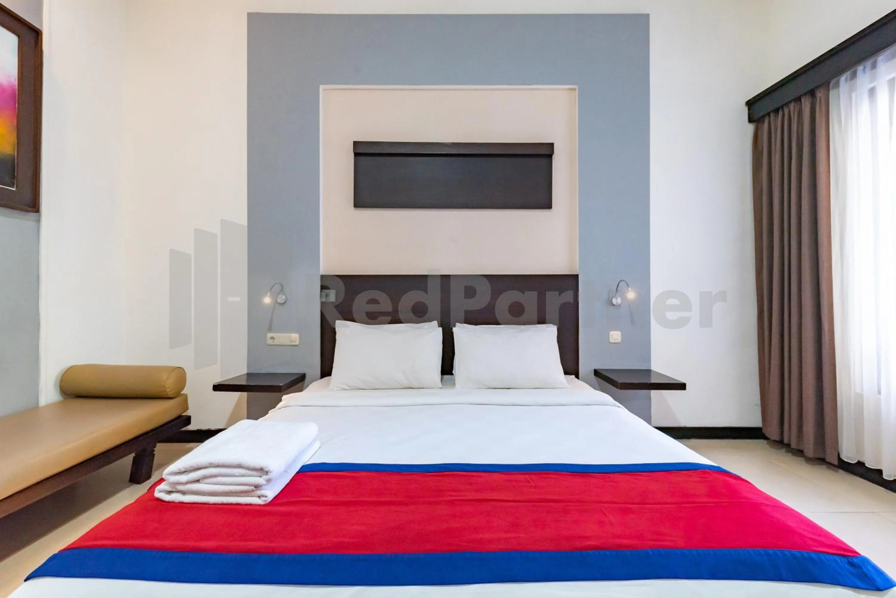 Bedroom, Bed in Ozz Hotel Kuta Bali manage by Ozz Group