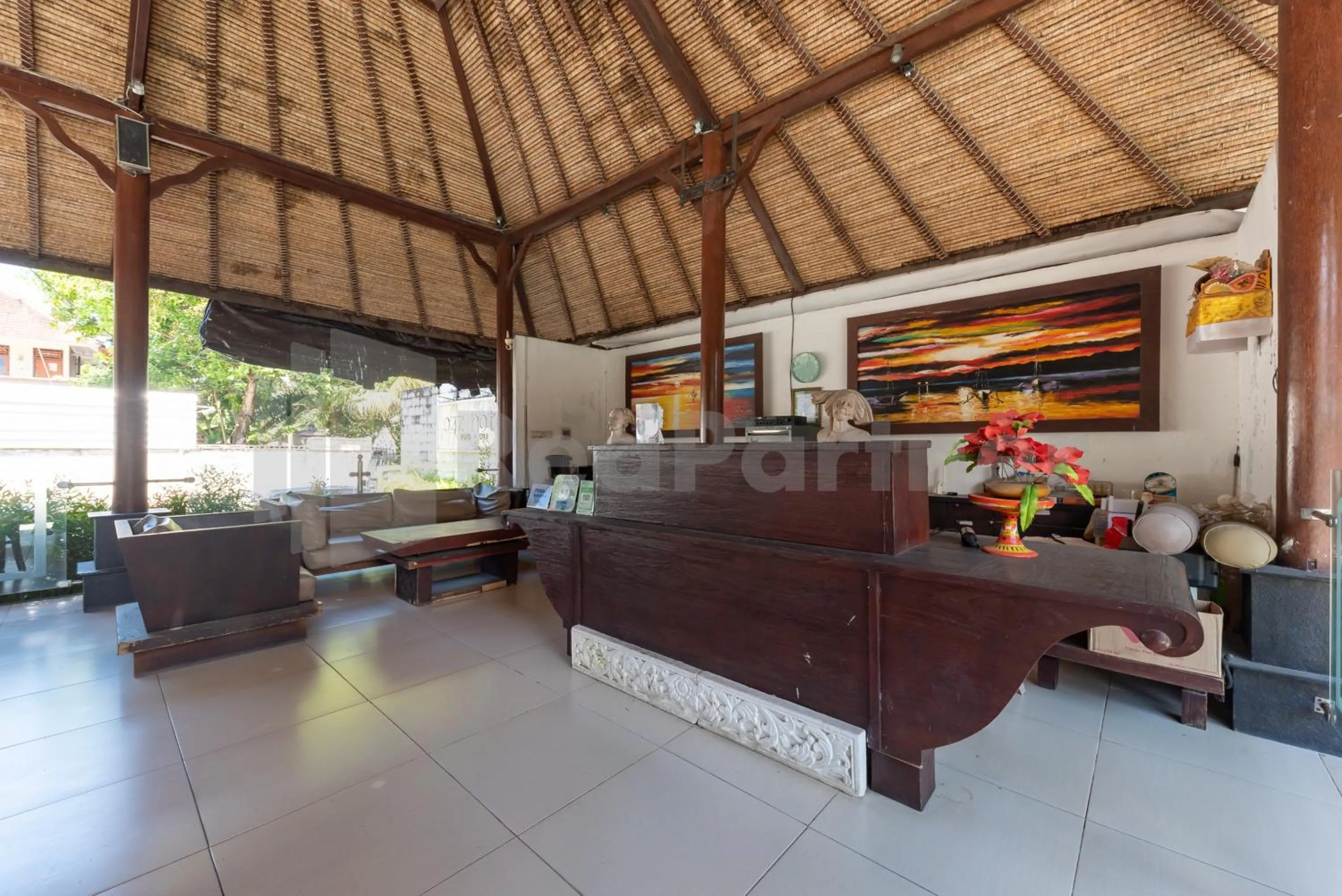 Lobby or reception in Ozz Hotel Kuta Bali manage by Ozz Group