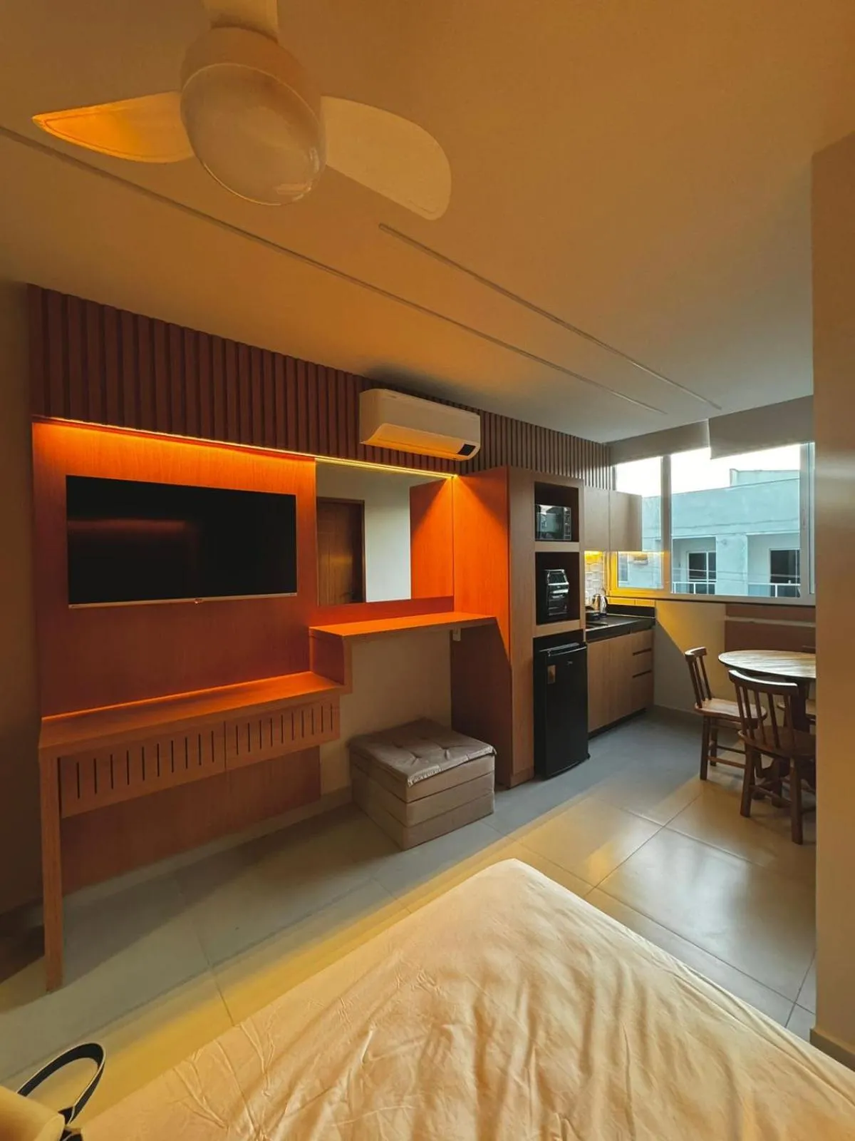 Bed in Flat Pé na Areia Iriri 204 - Seu refúgio na Praia