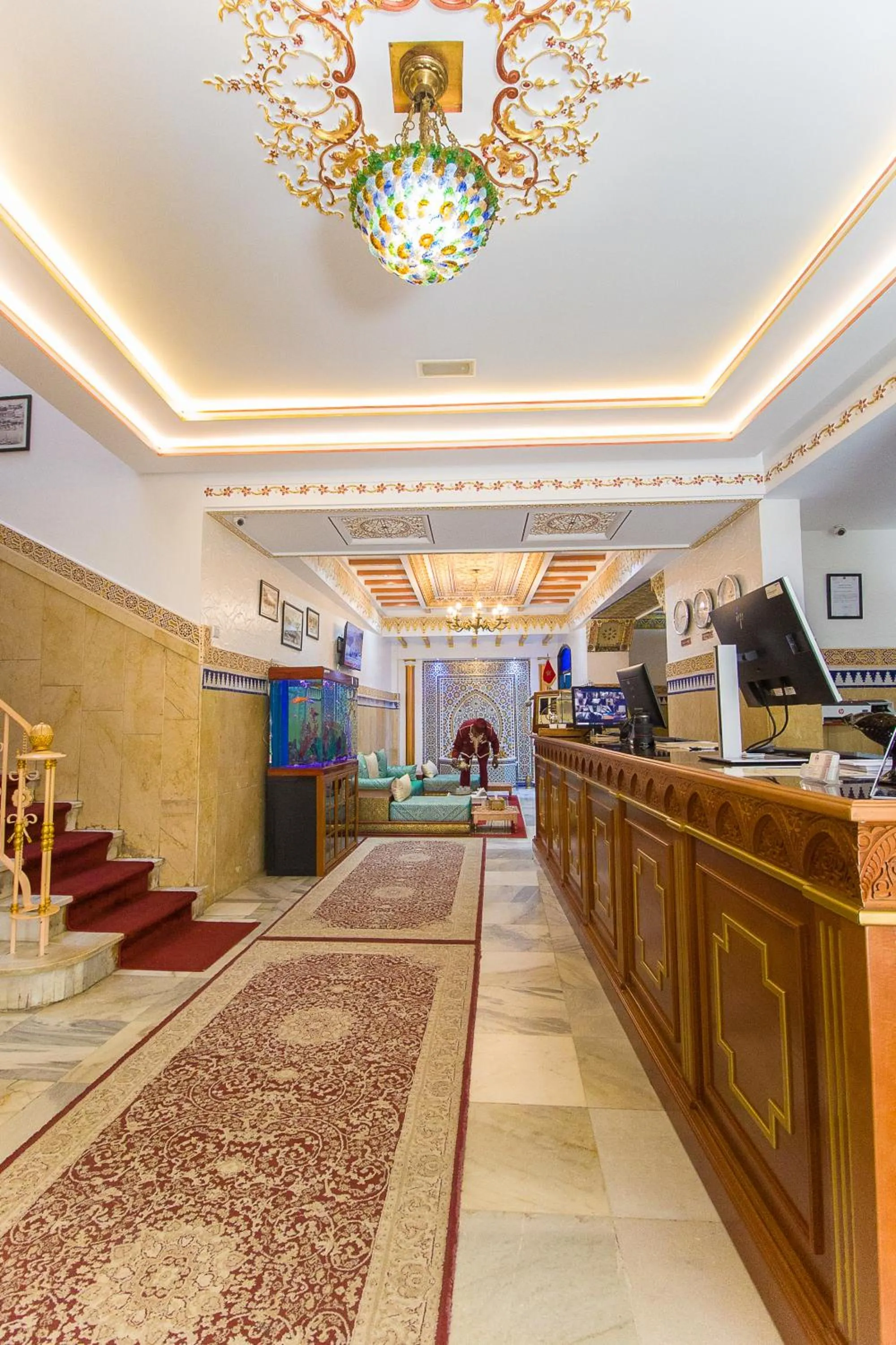 Lobby or reception in Mamora Bay