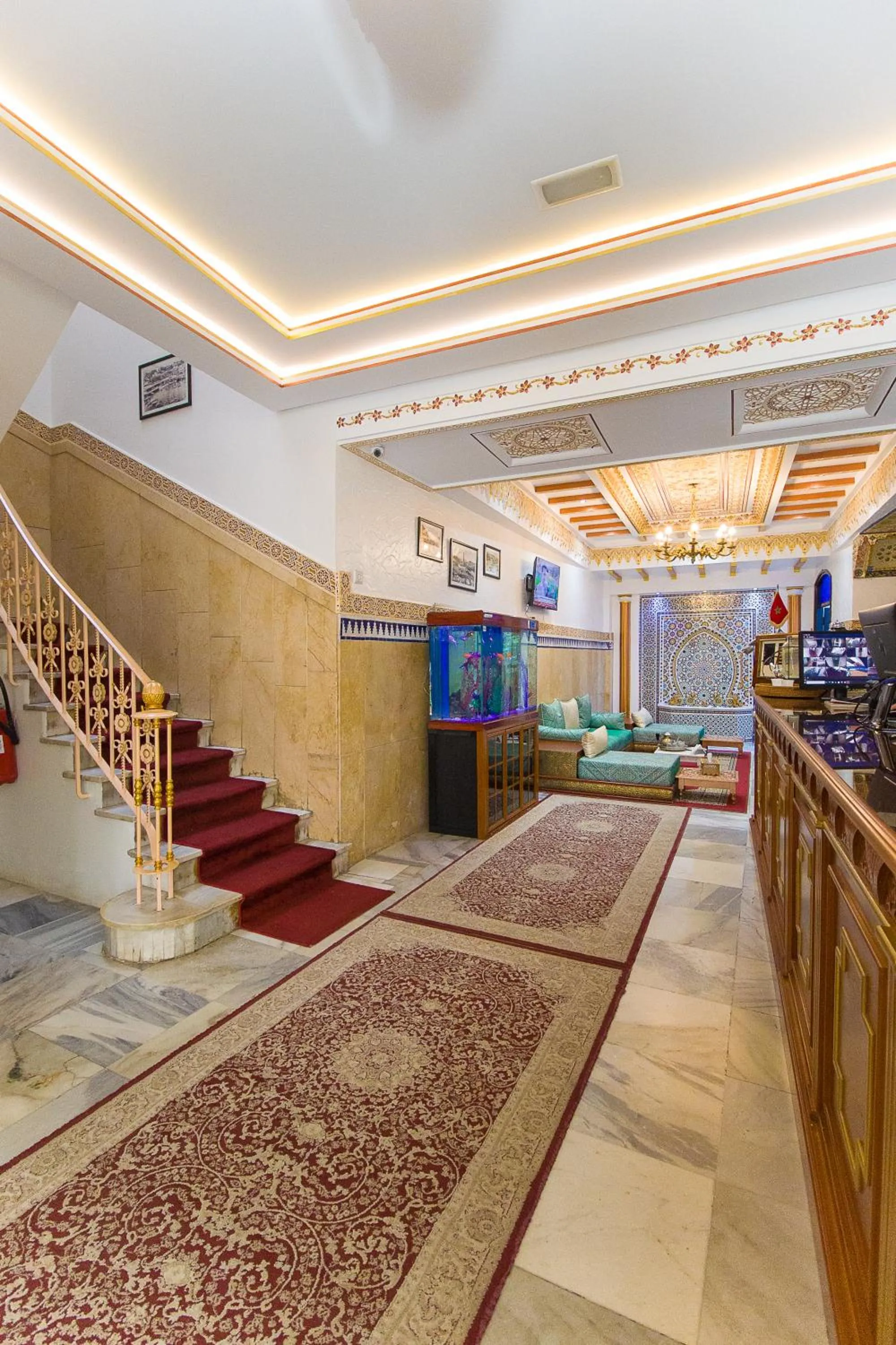 Lobby or reception in Mamora Bay