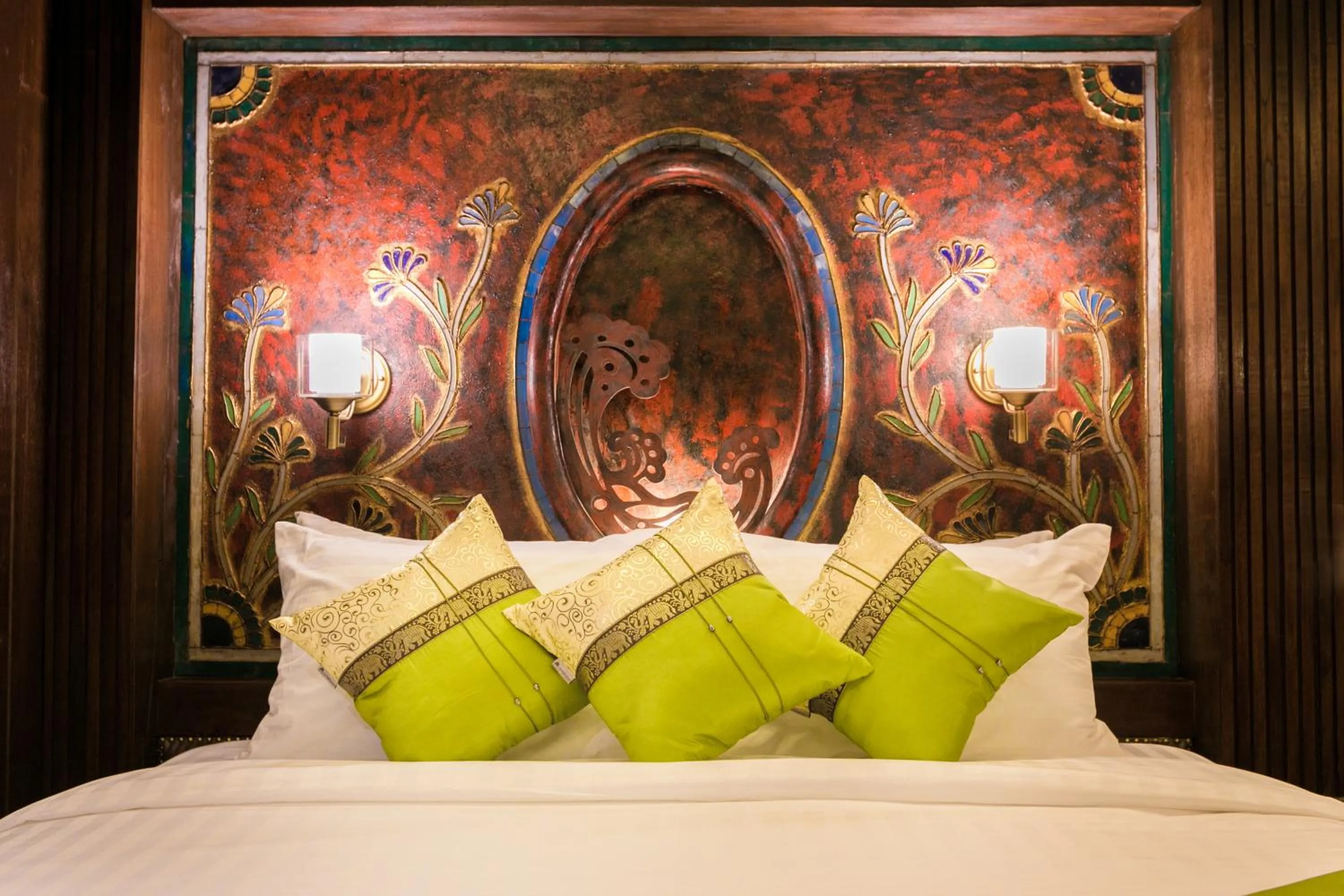 Bed in Namton Boutique Hotel