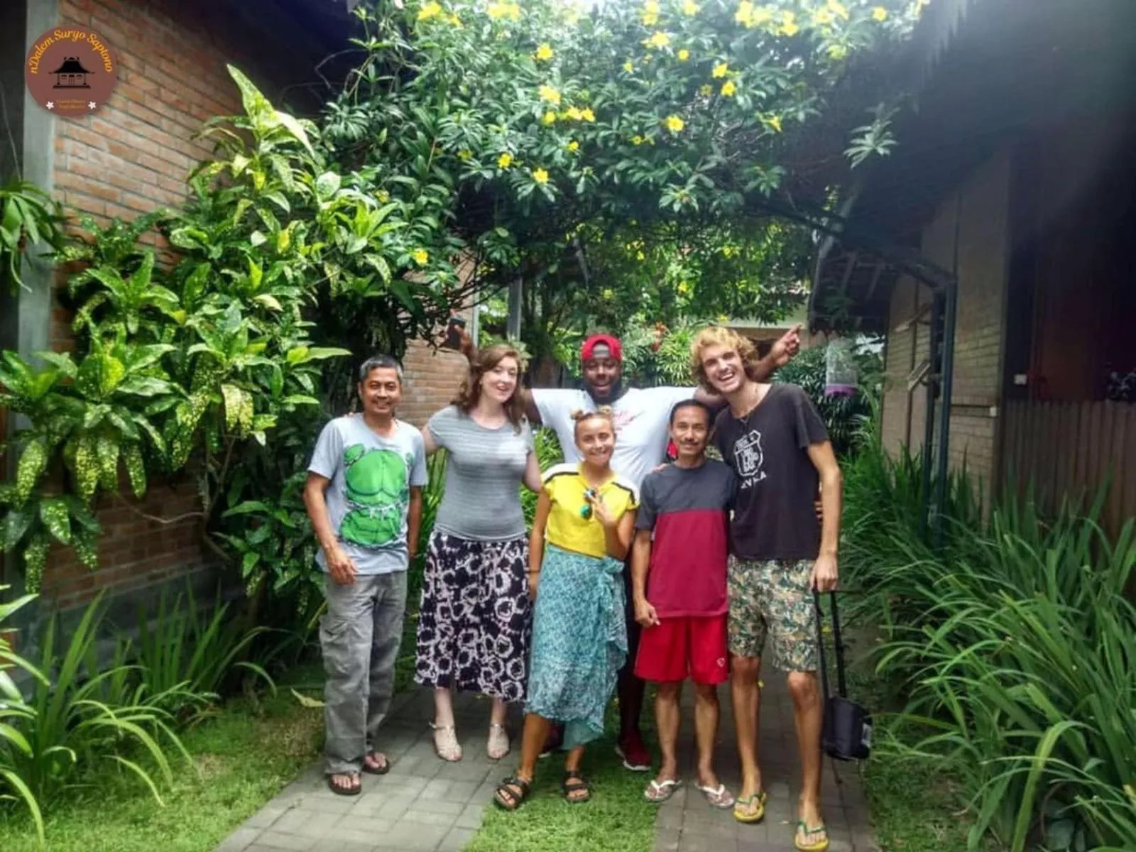 People in Ndalem Suryo Saptono Guest House