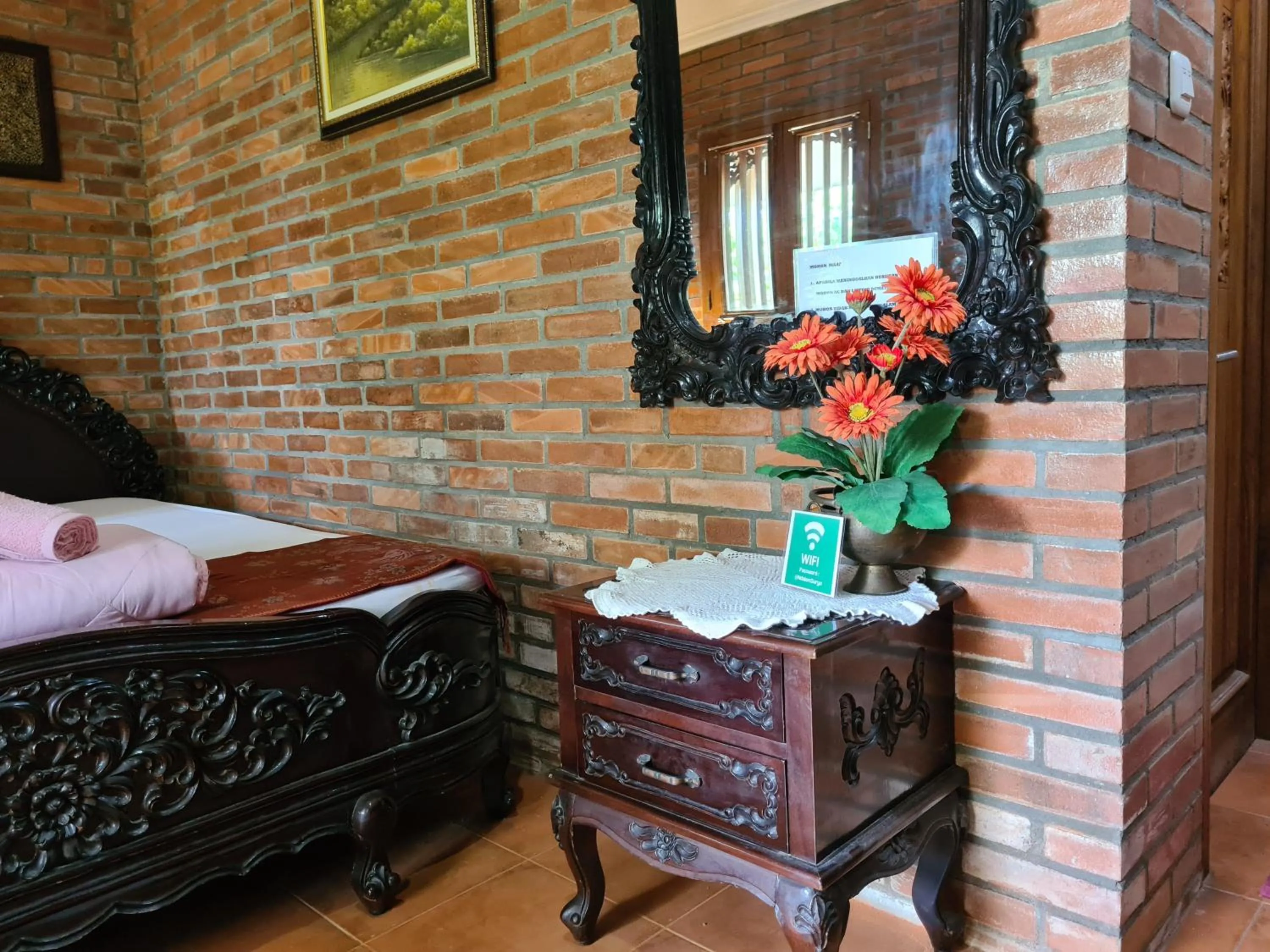 Bedroom in Ndalem Suryo Saptono Guest House