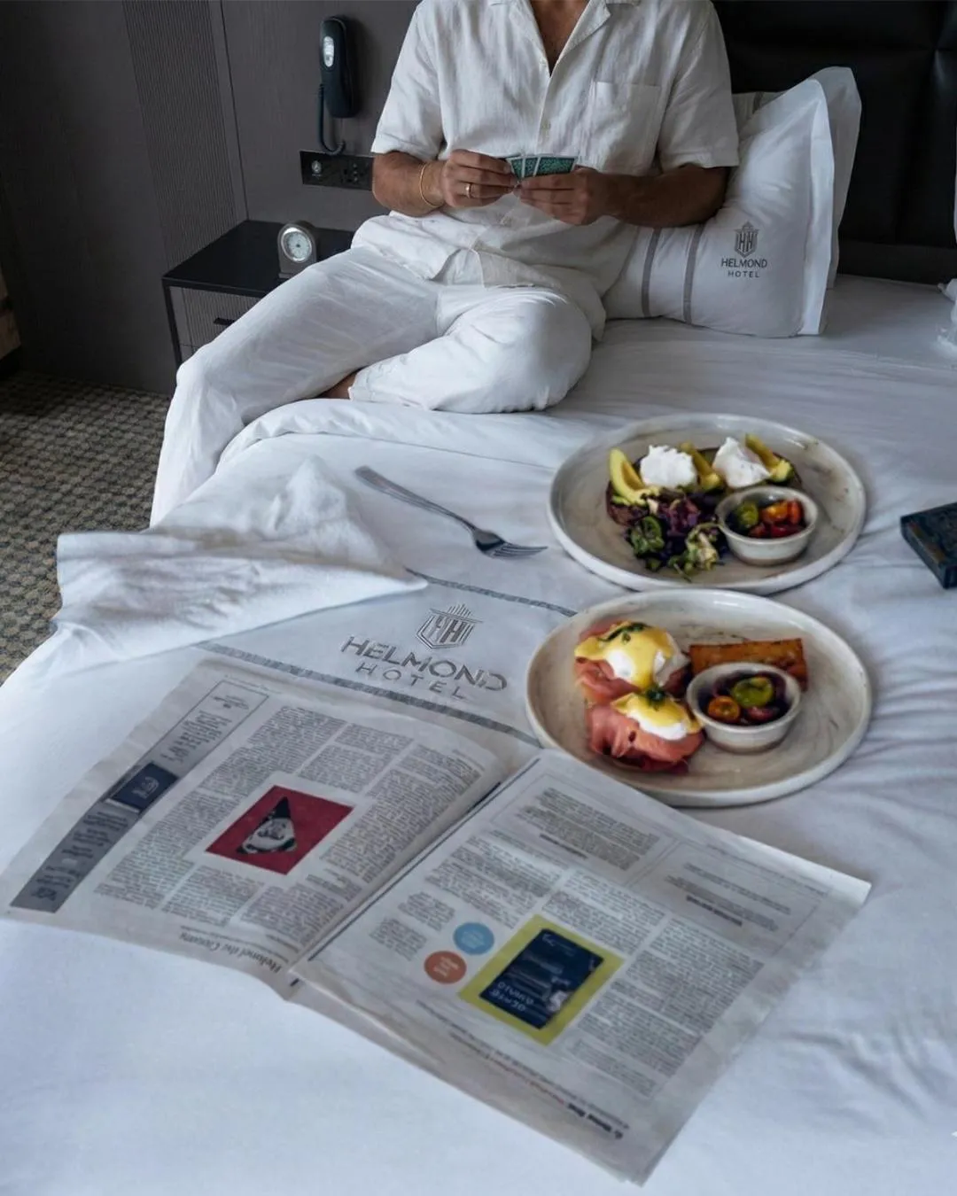 Bed in Helmond Hotel