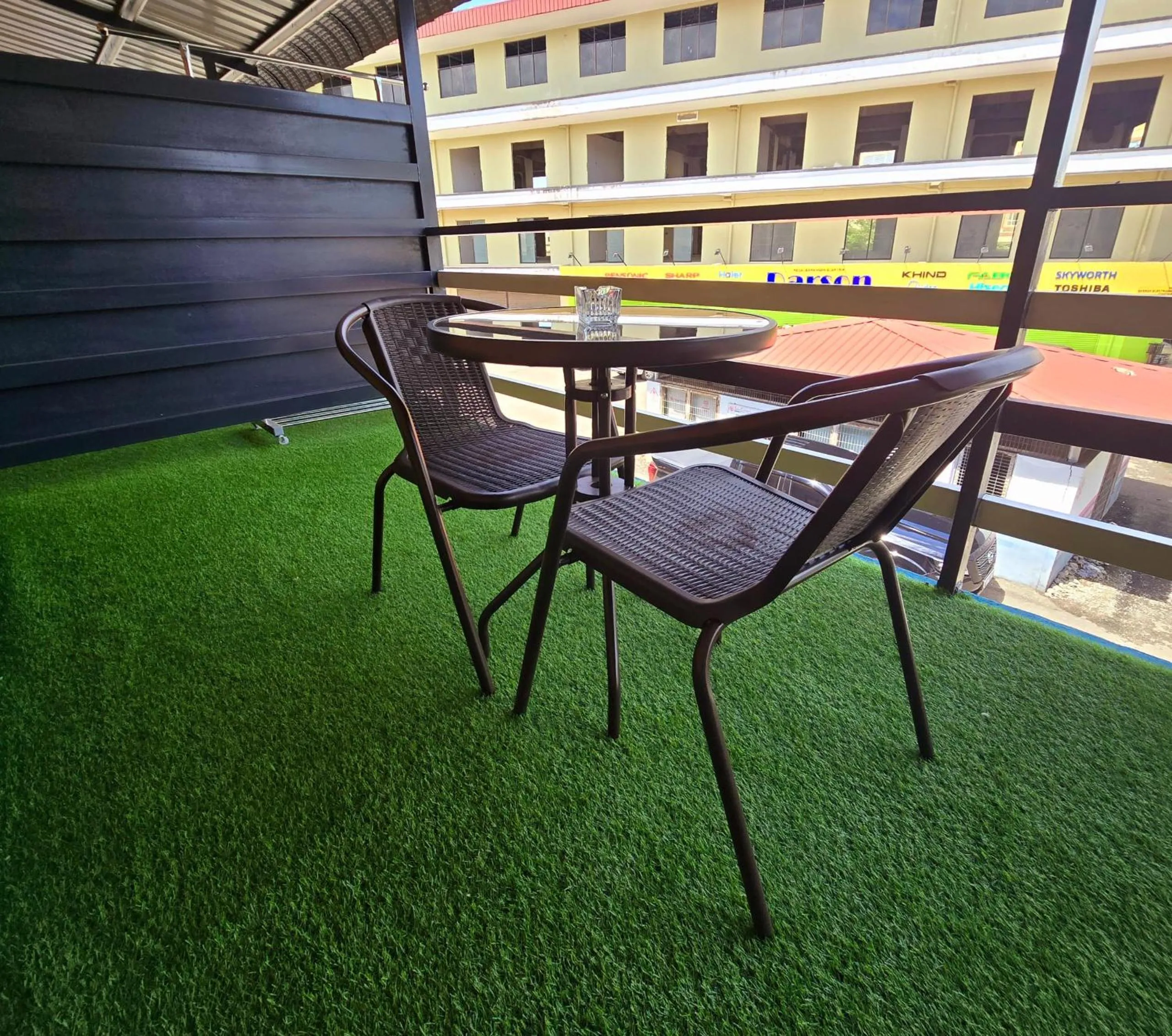 Balcony/Terrace in Grand Luxury Hotel Semporna