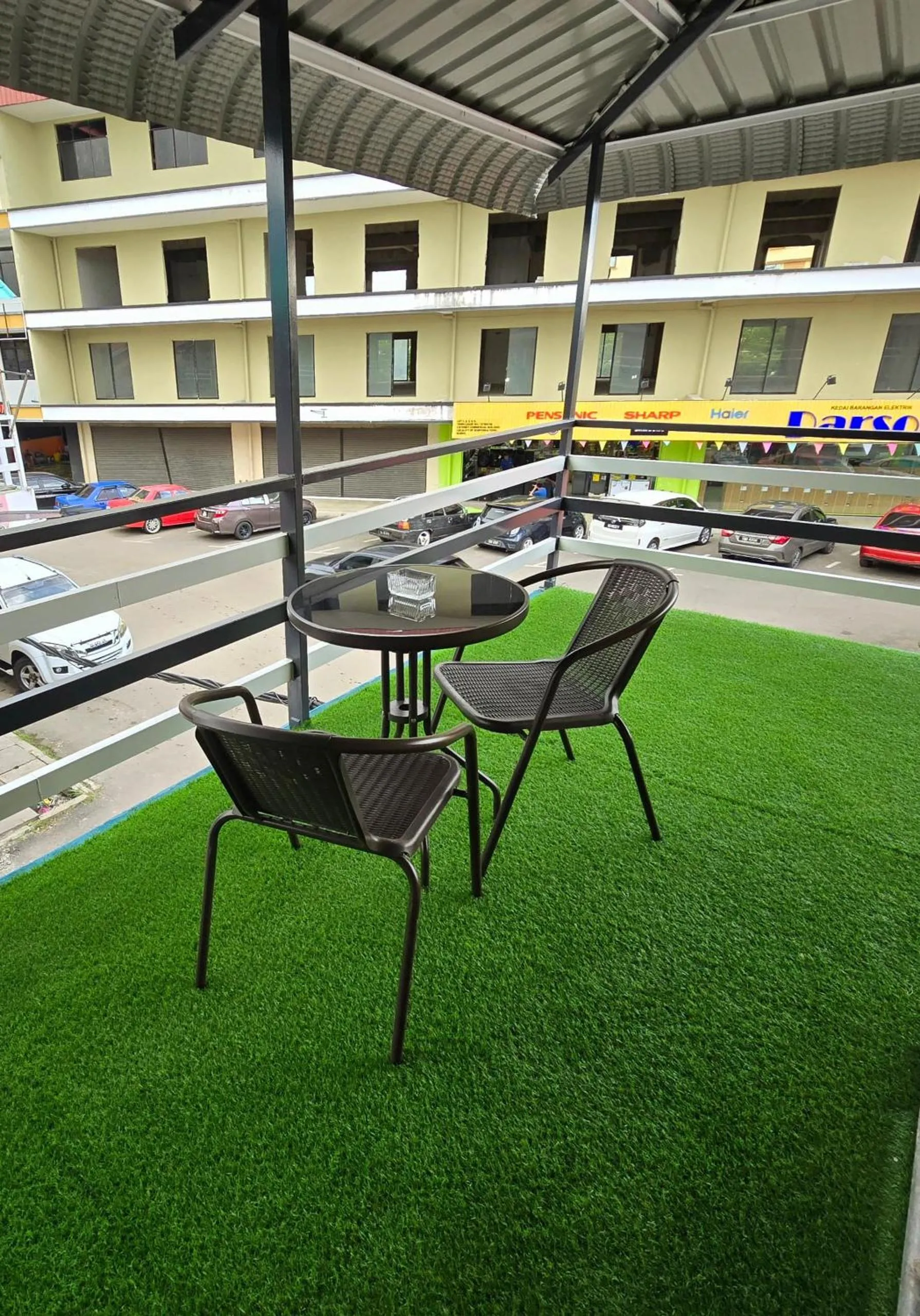 Balcony/Terrace in Grand Luxury Hotel Semporna
