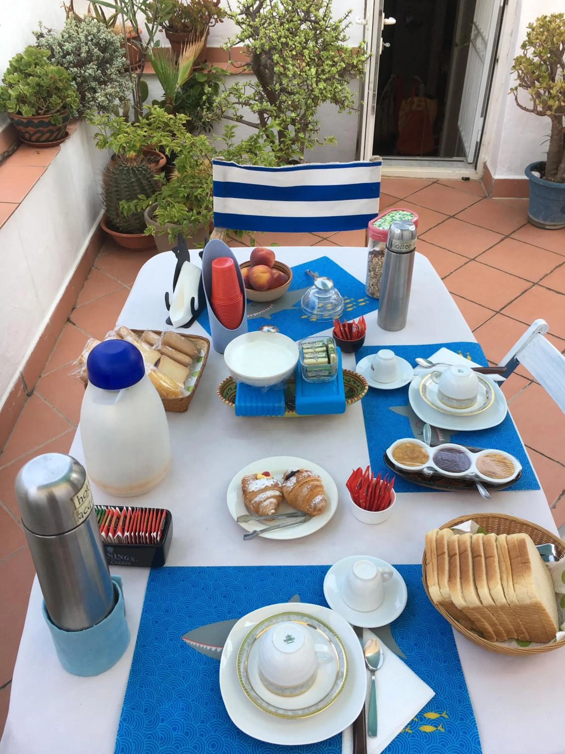 Food and drinks in B&B Spiraglio