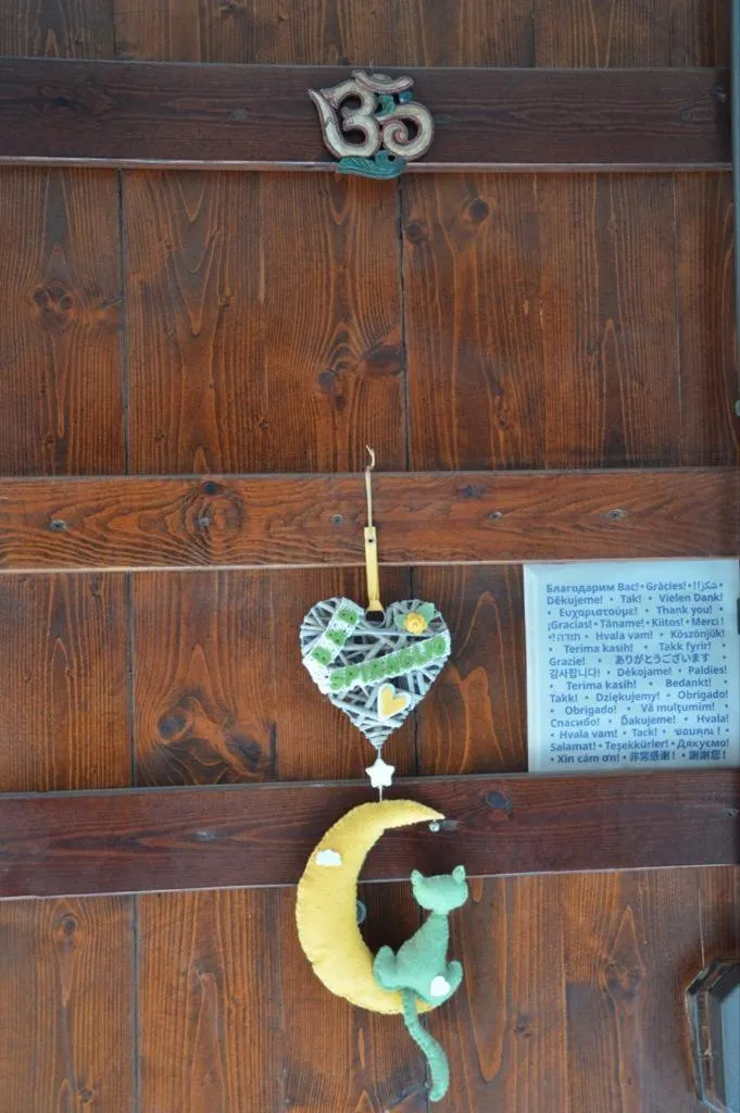 Decorative detail in B&B Spiraglio