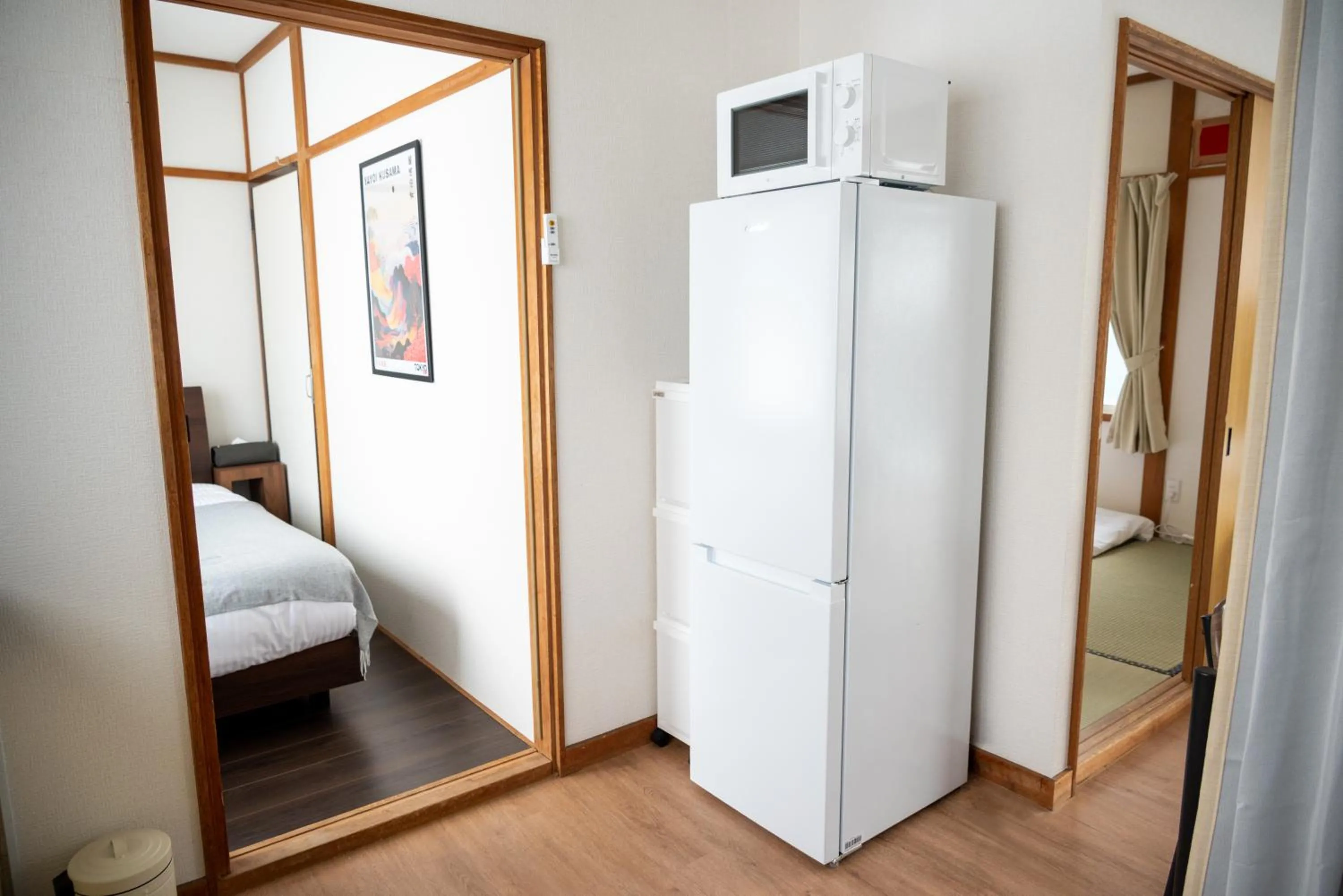 kitchen, Bed in FURANO ReLAX STAY B