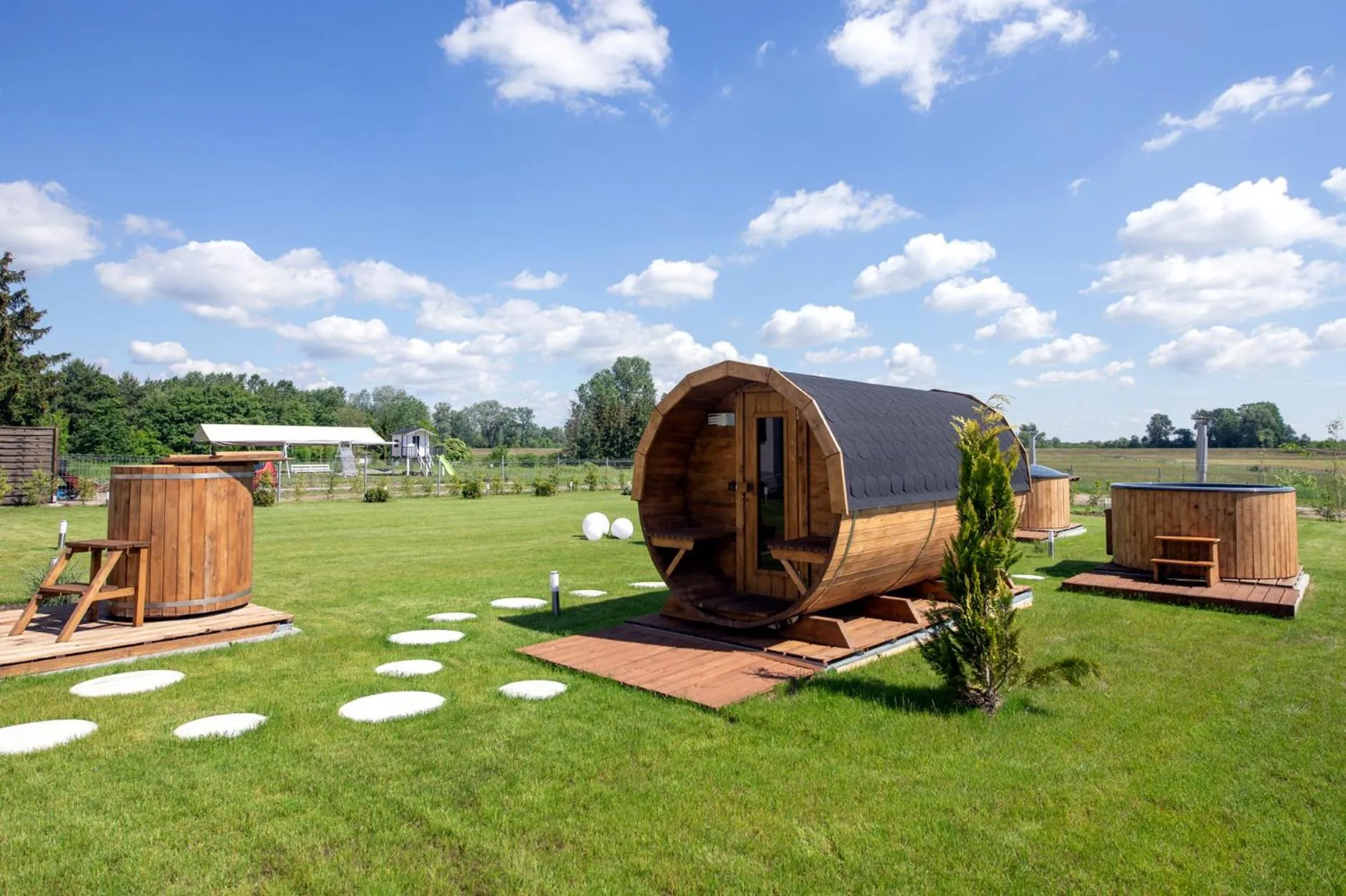 Garden in TeoDorka Med & SPA