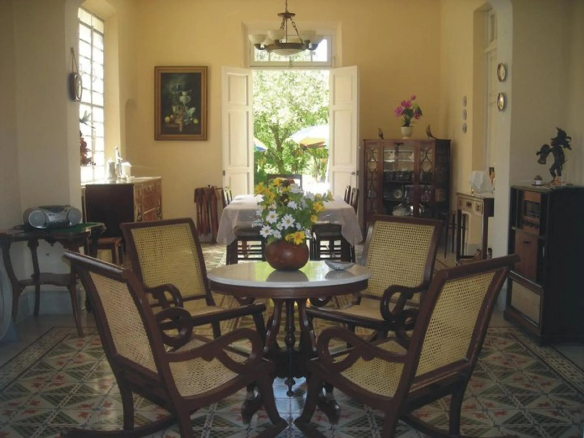 Living room in La Casa del Turix