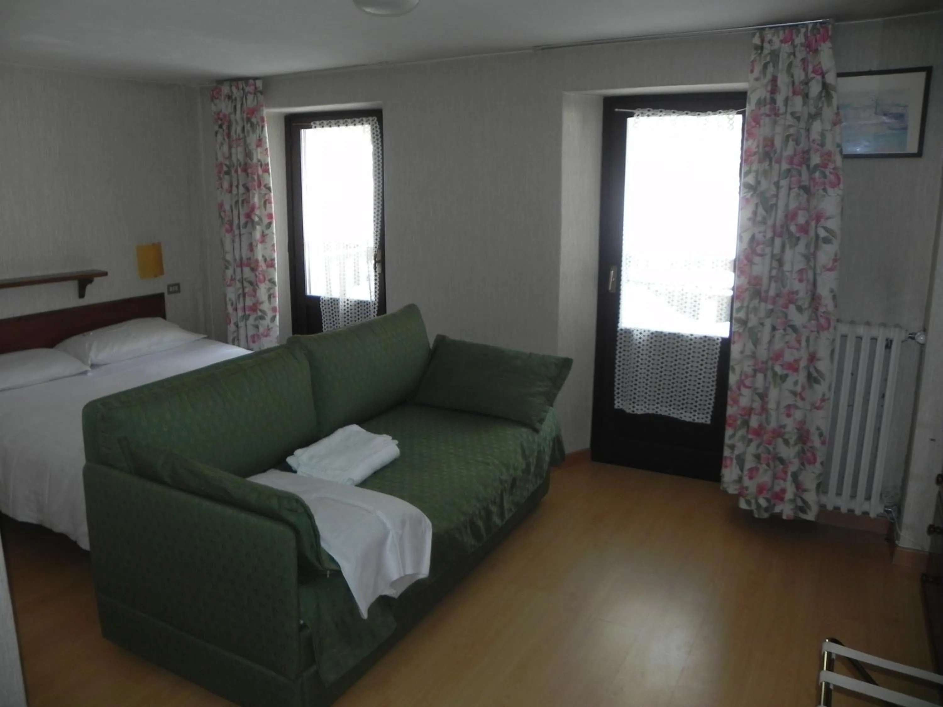 Bed in Hotel Nuovo Pecetto