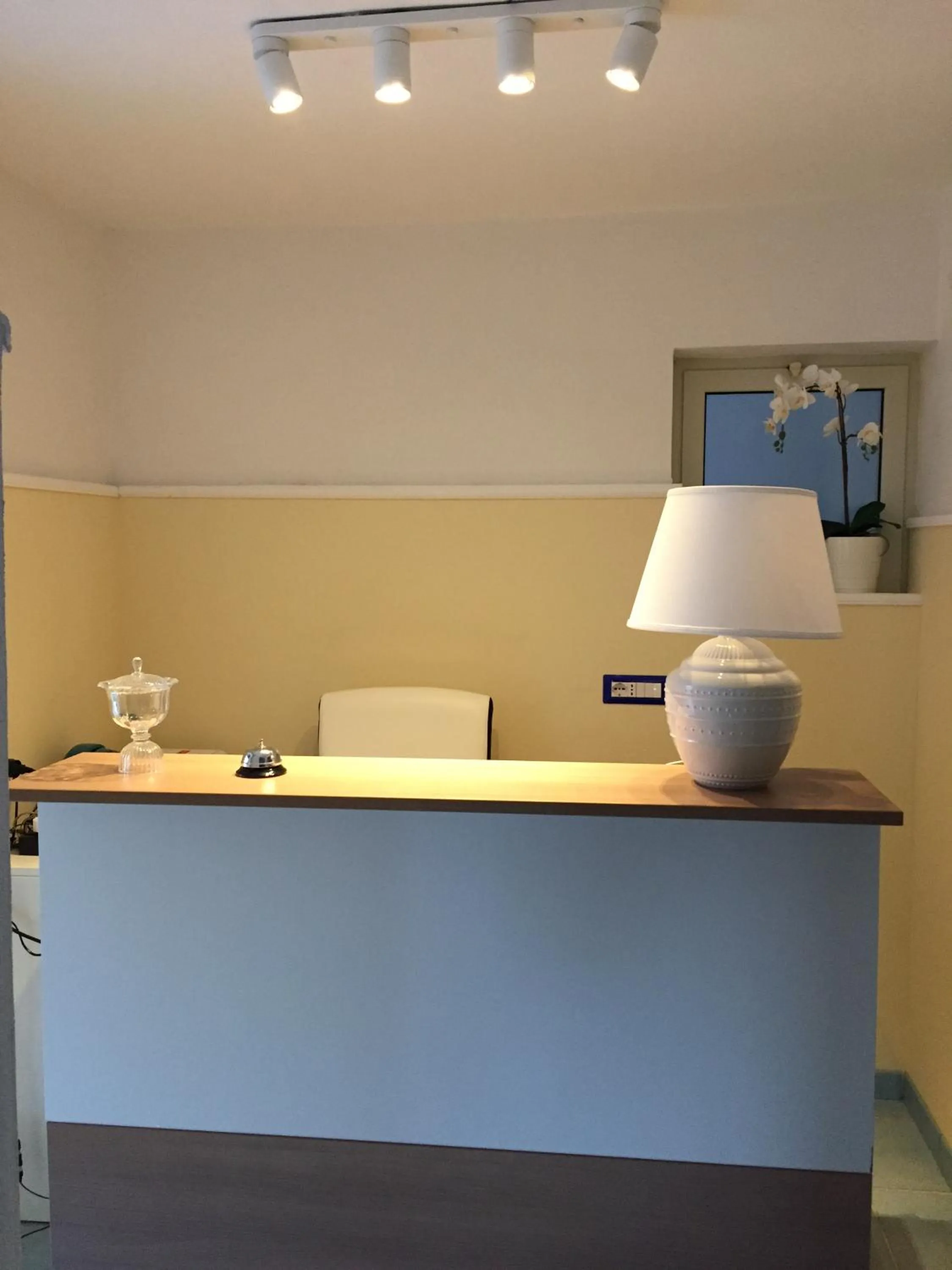 Lobby or reception in B&B Villa Rosa Angrisano