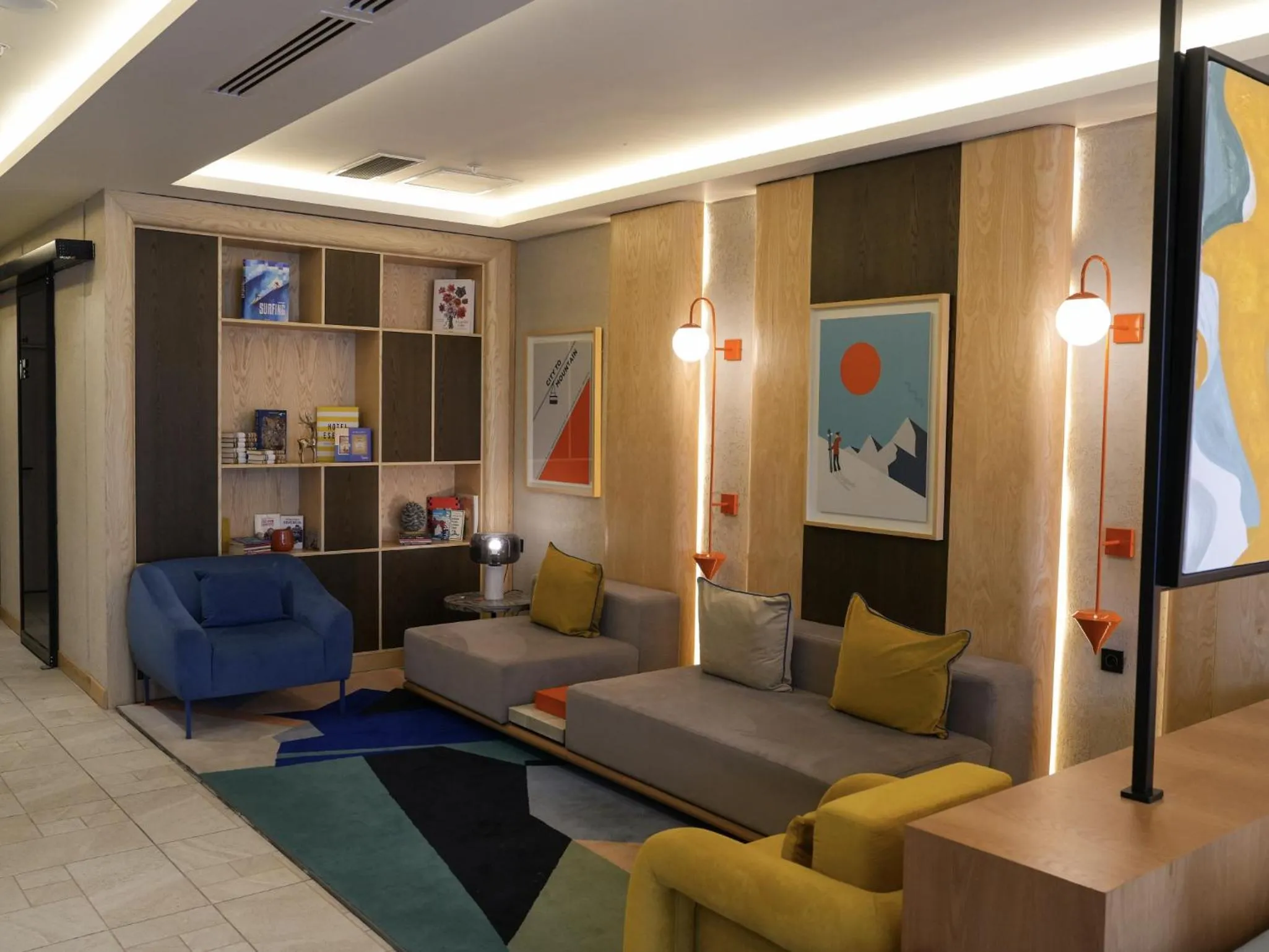 Lobby or reception in Noém Hotel