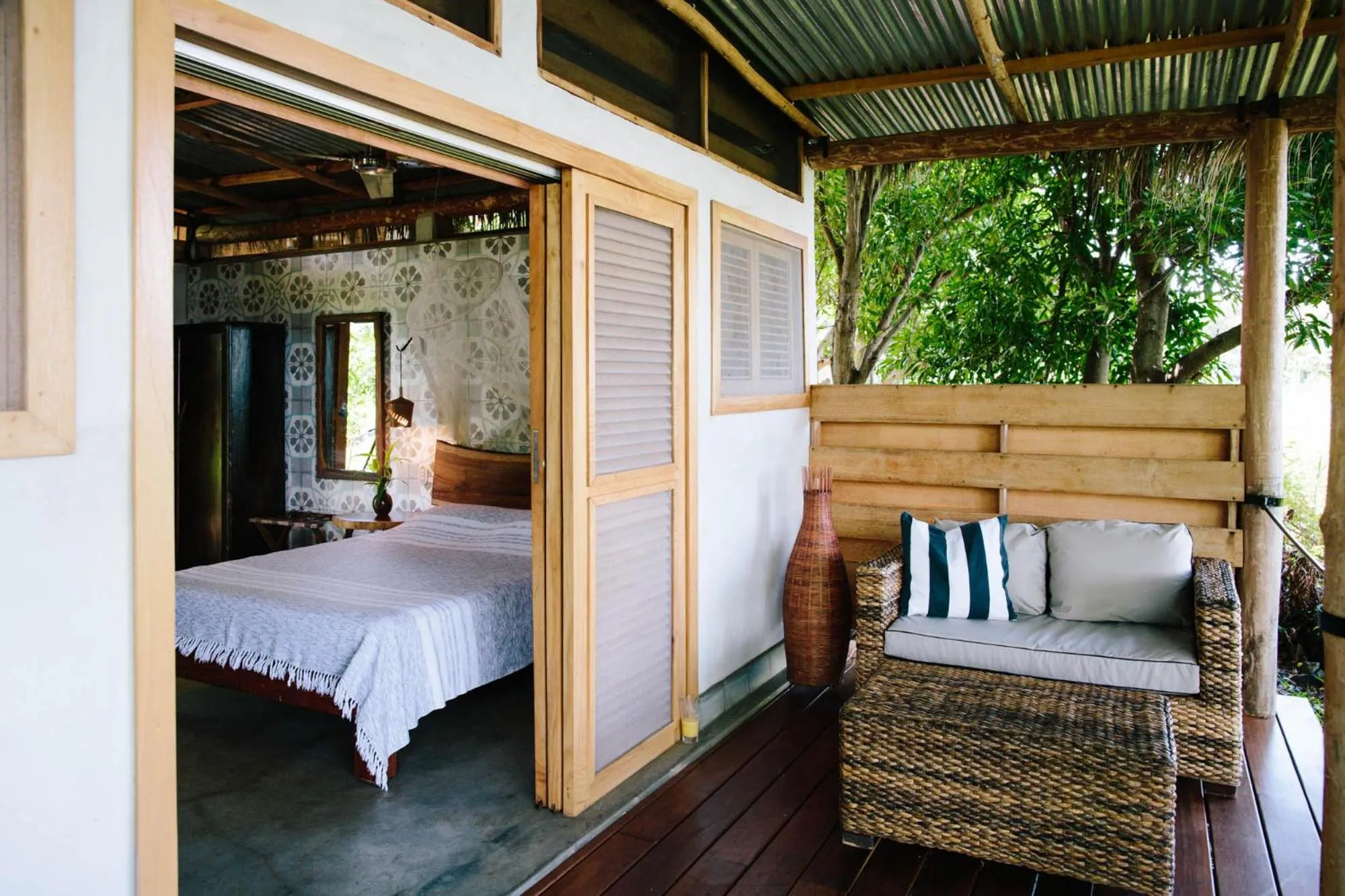 Bed in Isleta El Espino Ecolodge