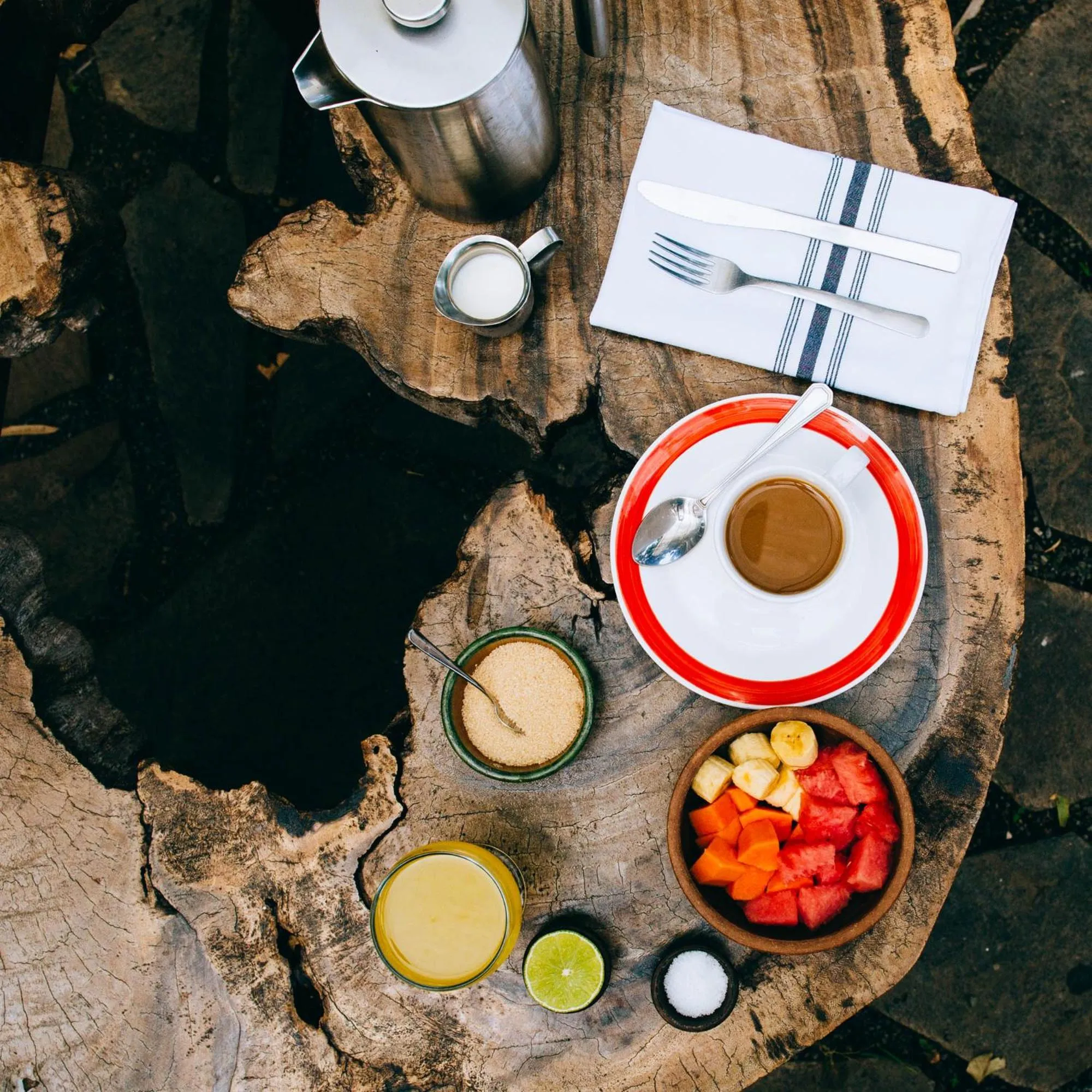 Breakfast in Isleta El Espino Ecolodge