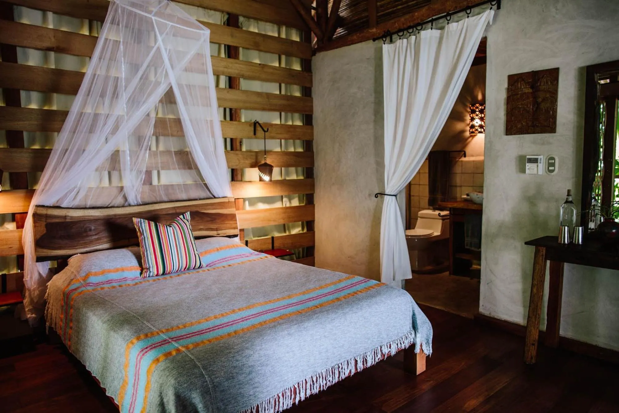 Bed in Isleta El Espino Ecolodge