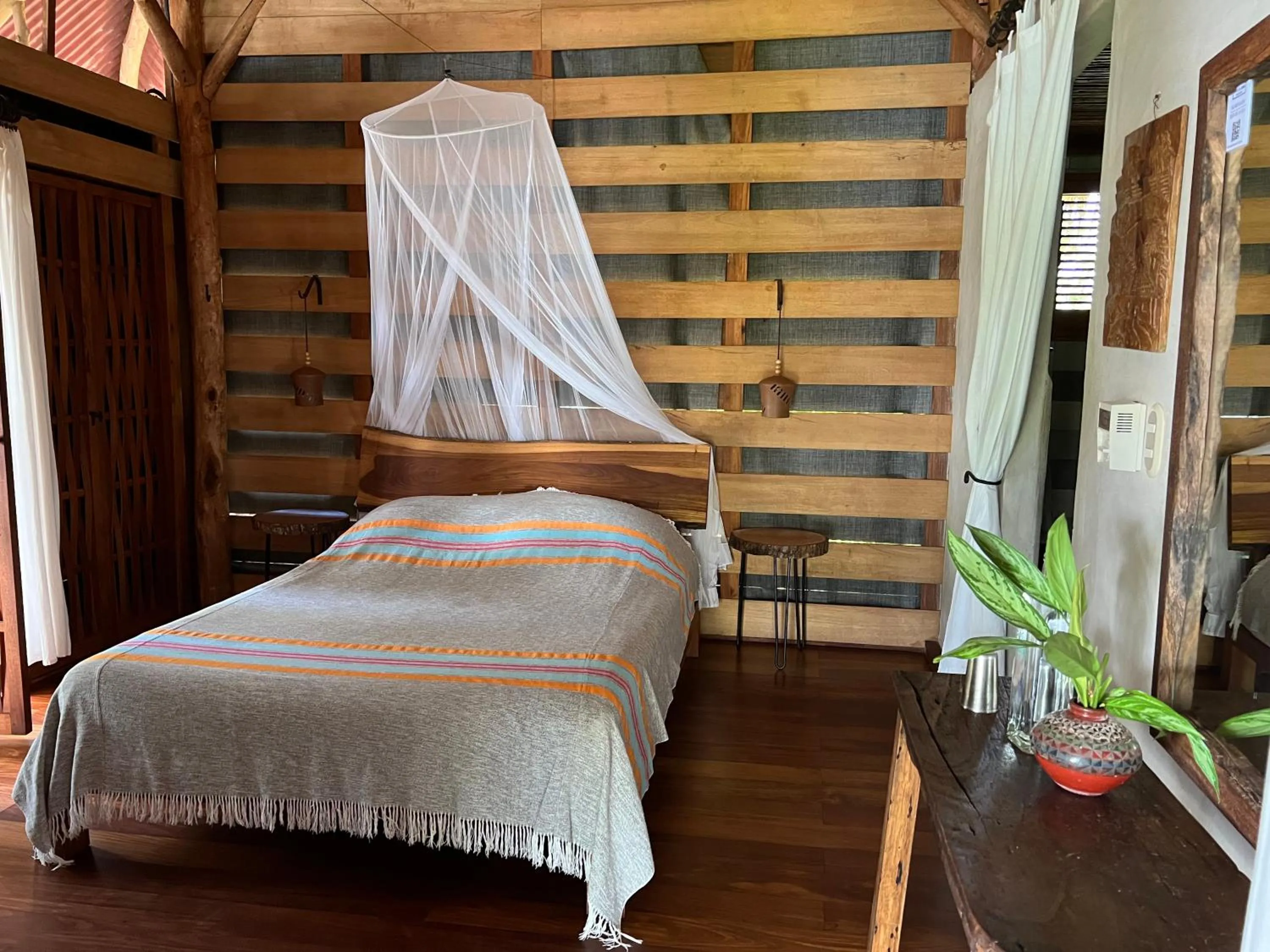Bed in Isleta El Espino Ecolodge
